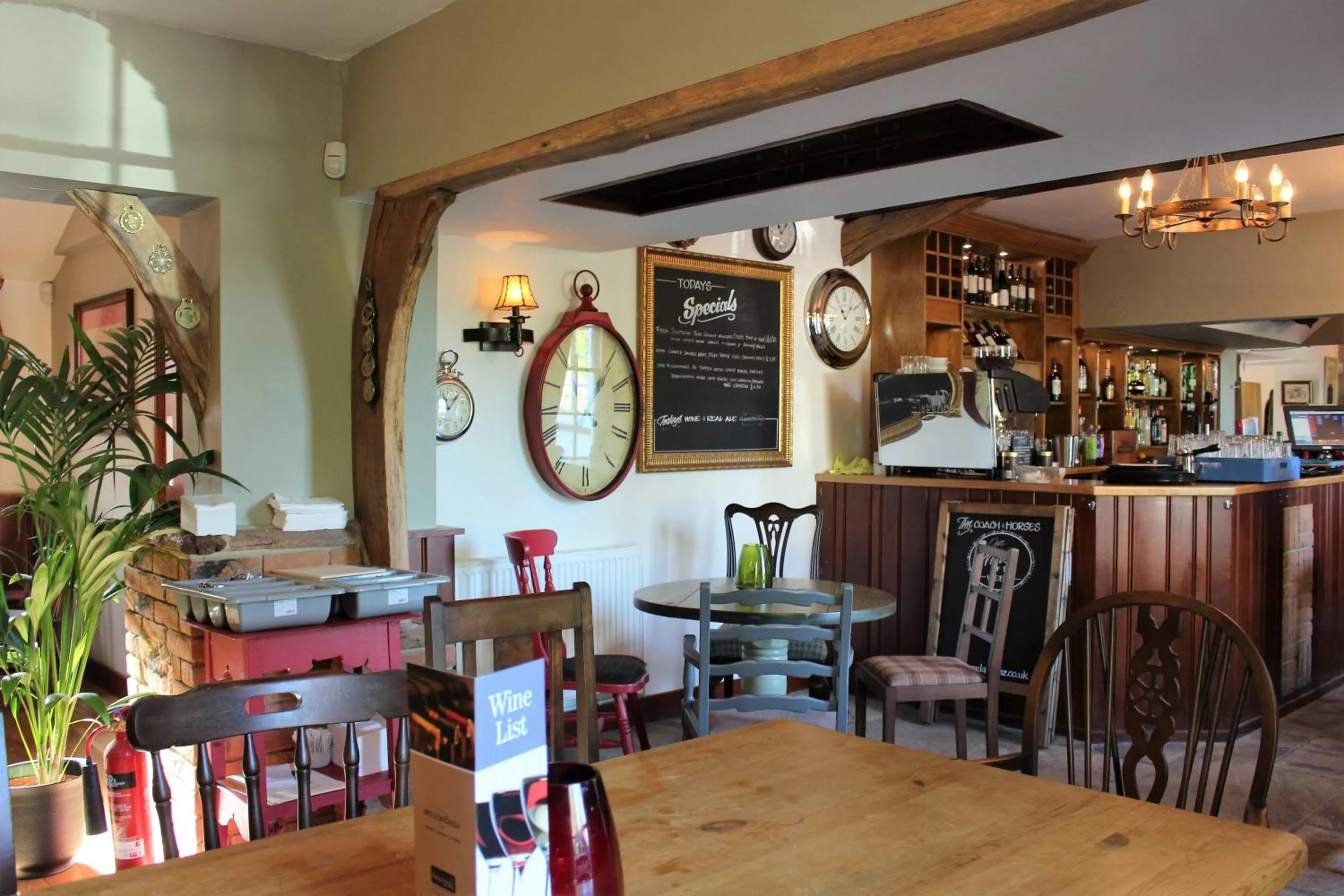 Restaurant/places to eat in The Coach and Horses