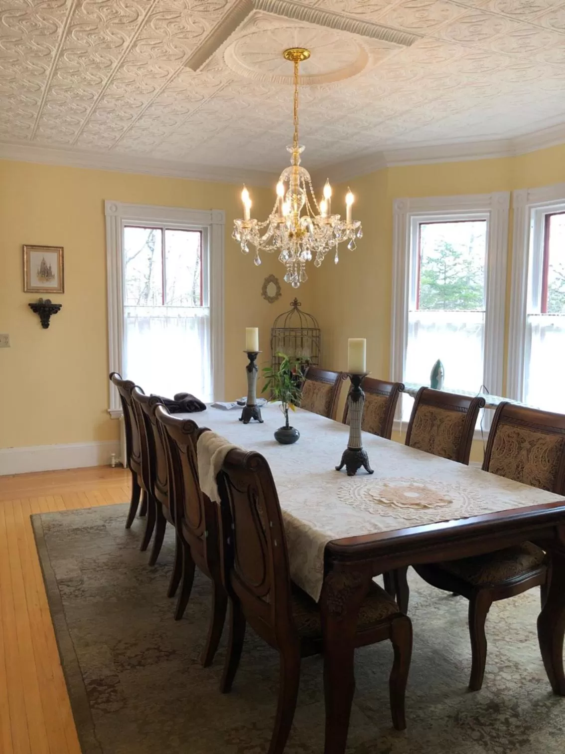 Dining area in Guilford Bed and Breakfast