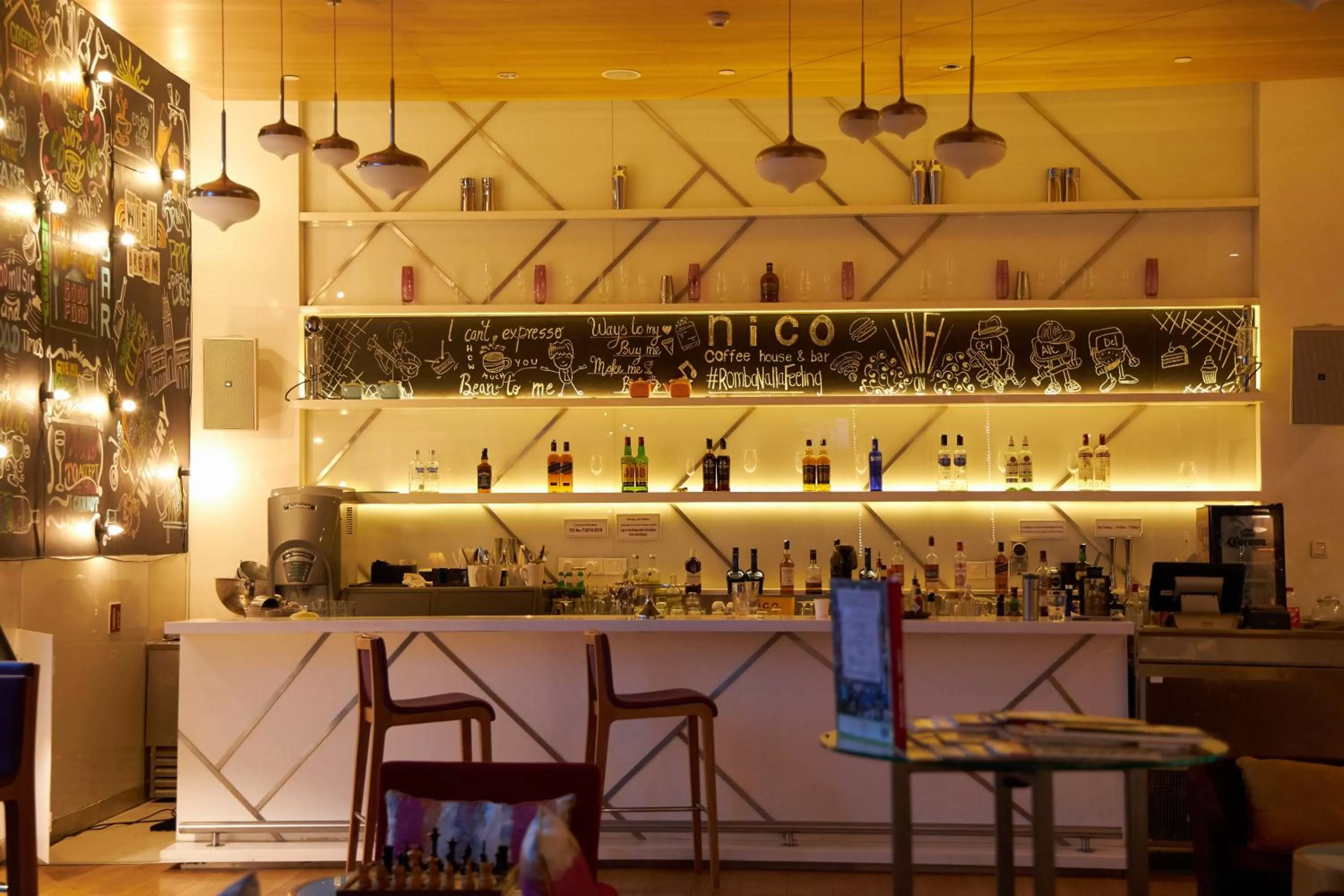Lounge or bar in Novotel Chennai OMR