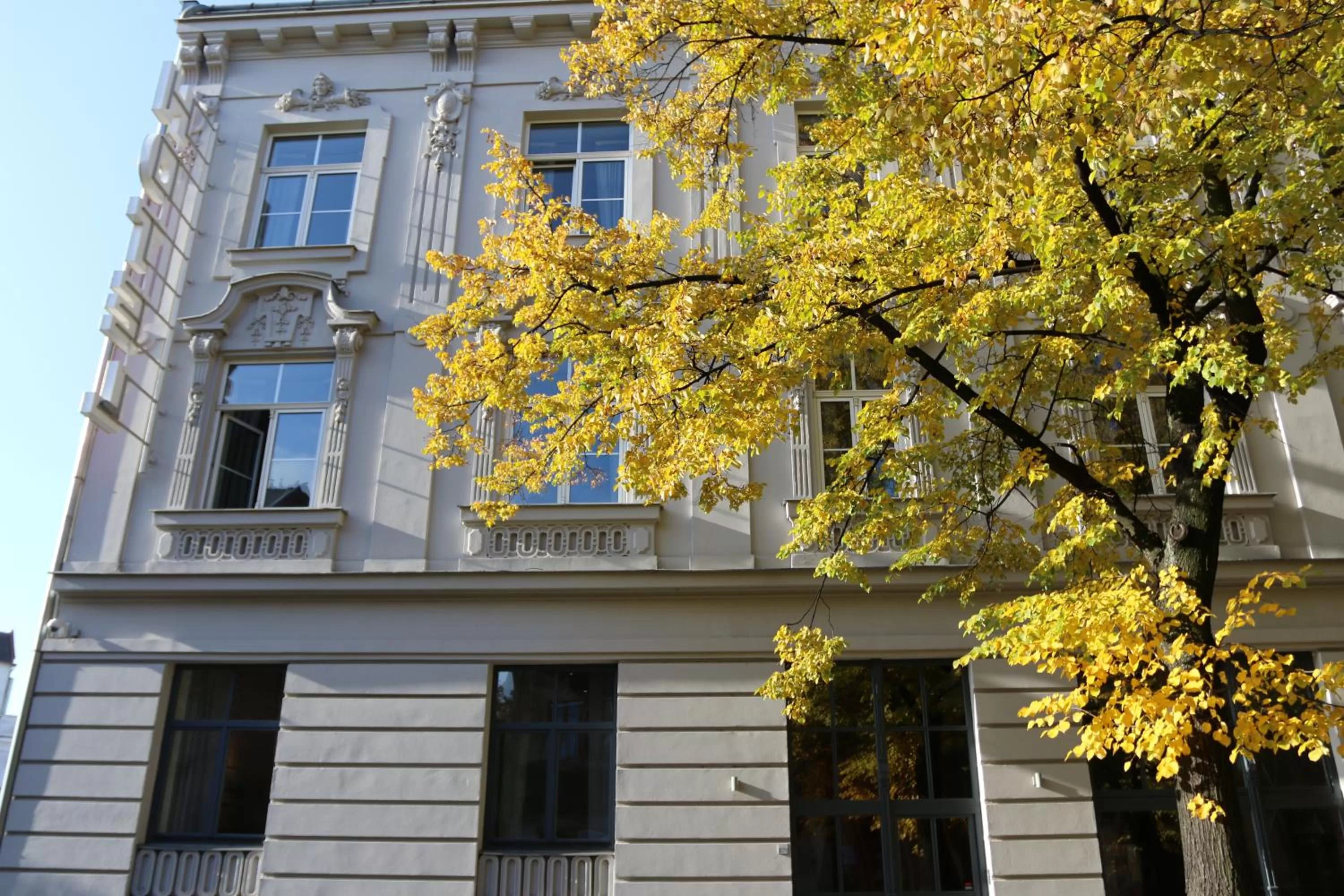 Property building in Hotel city.city