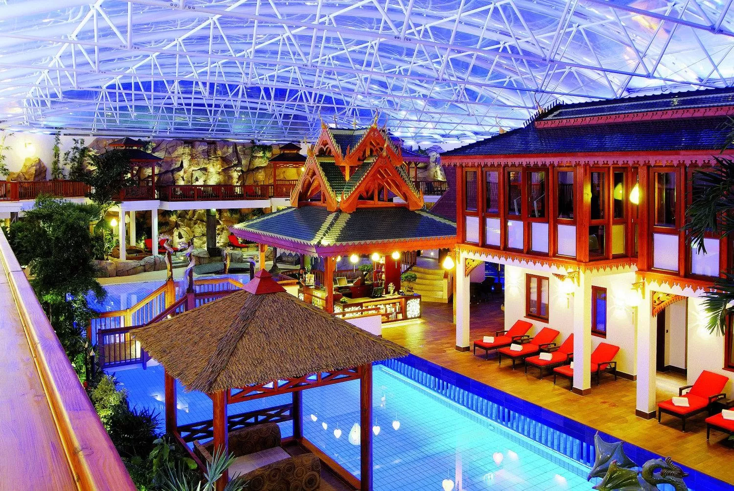 Spa and wellness centre/facilities in Sieben Welten Hotel & Spa Resort