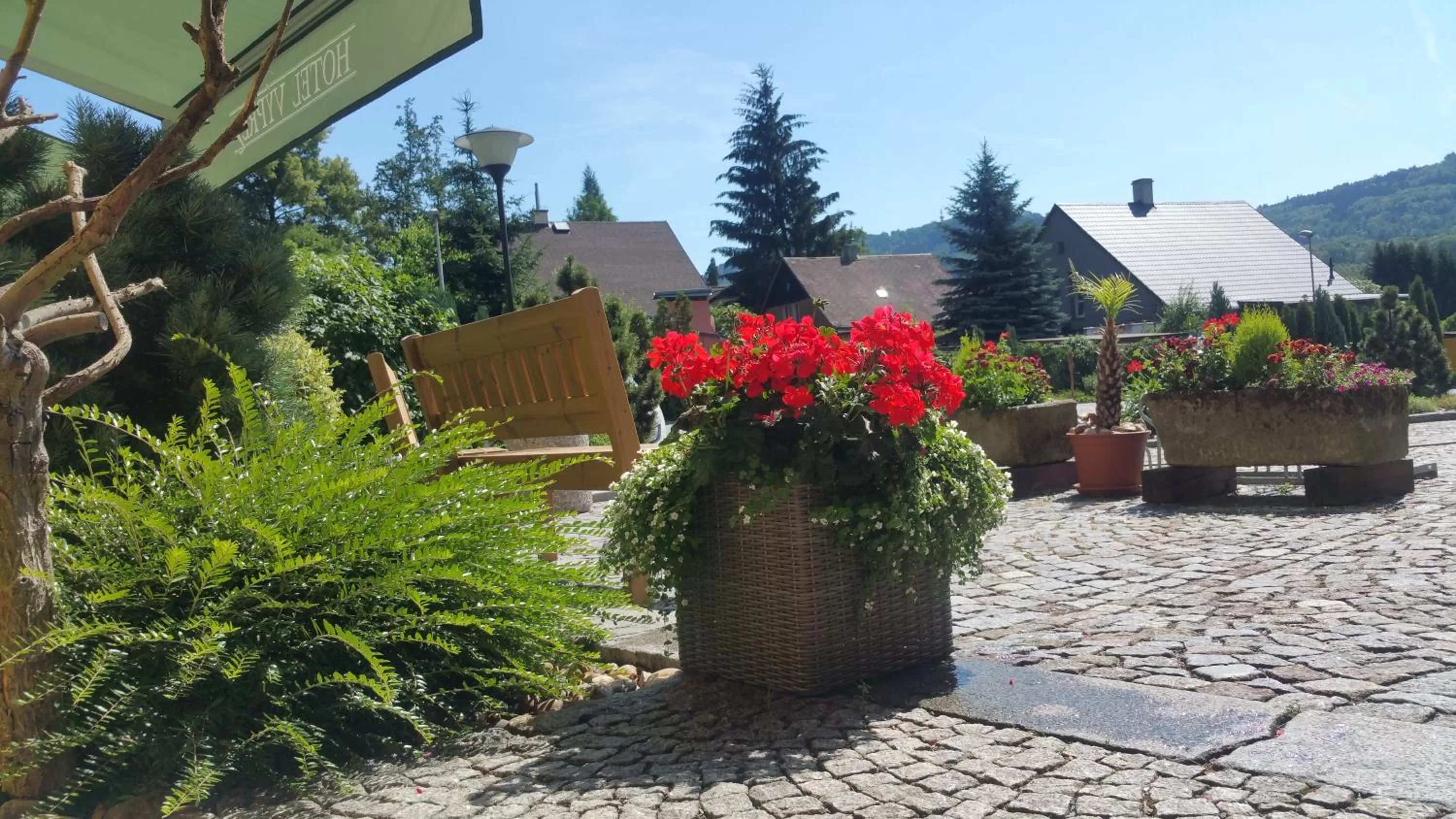Decorative detail, Property Building in Hotel Výpřež - Děčín