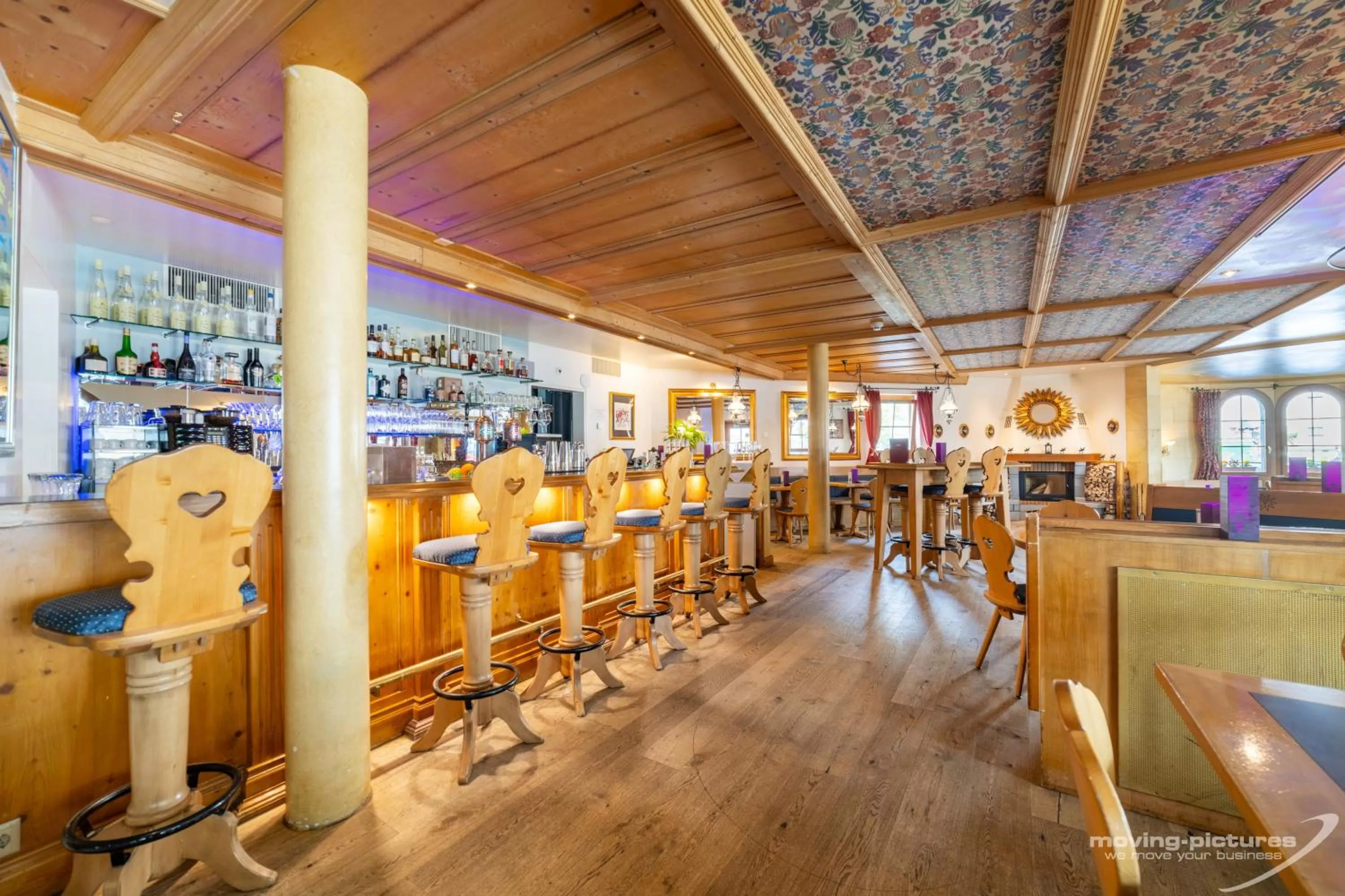 Restaurant/places to eat in Turmhotel Victoria Davos