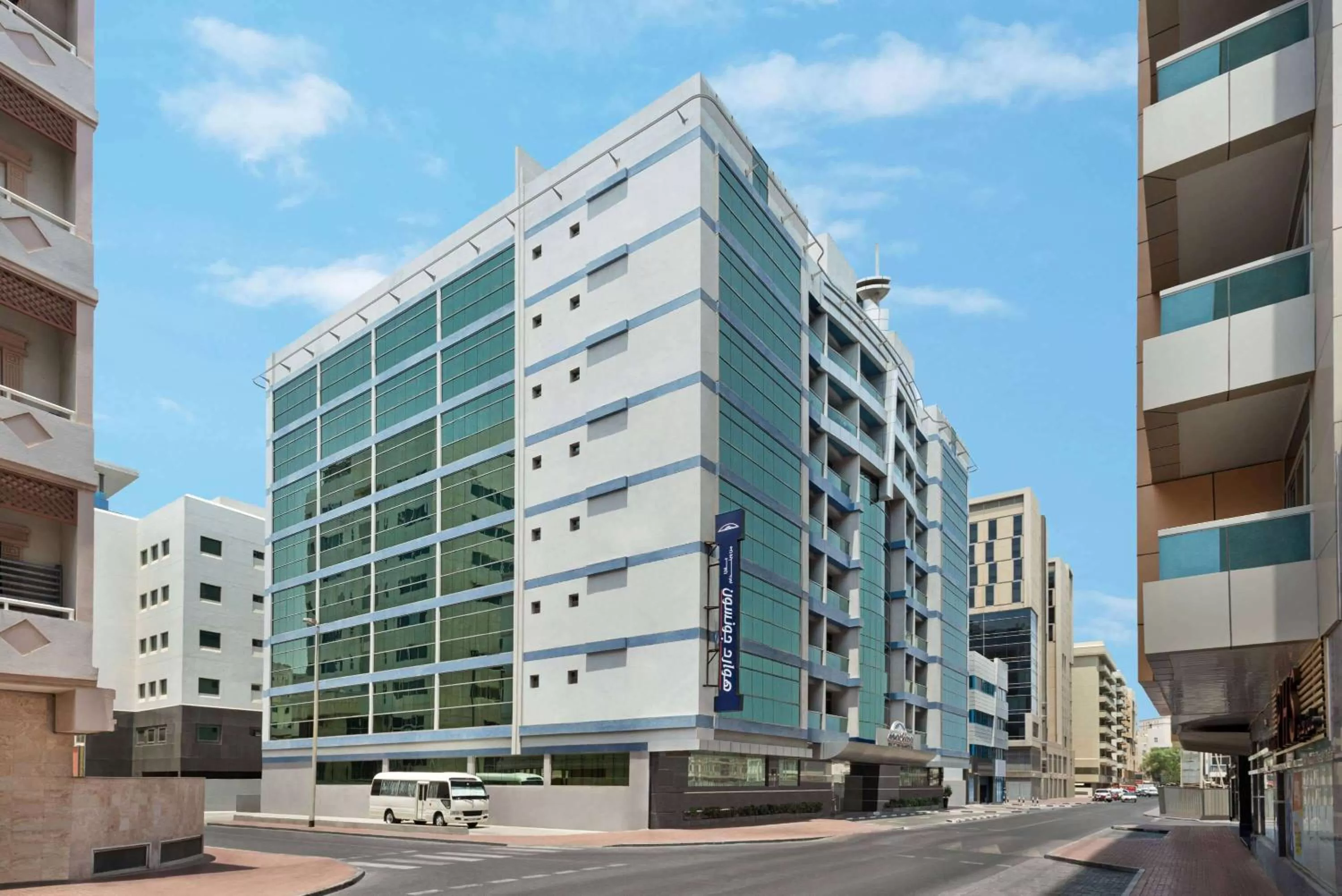 Property building in Howard Johnson Plaza by Wyndham Dubai Deira