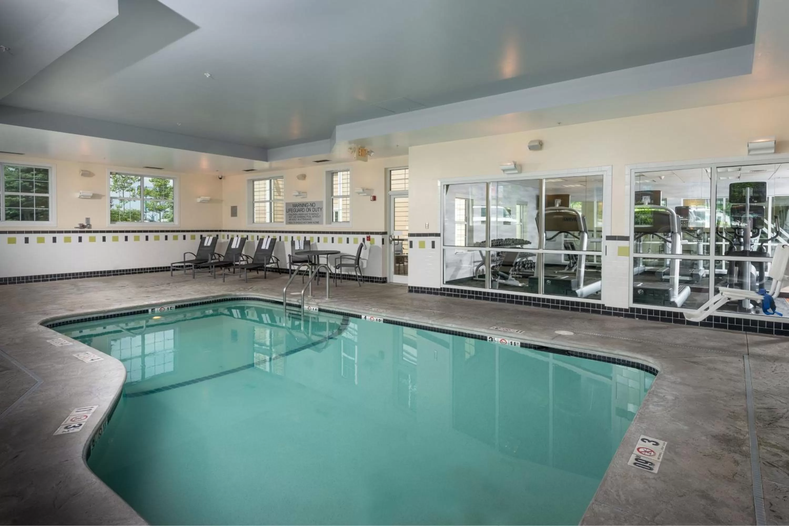 Swimming pool in Fairfield Inn and Suites by Marriott New Bedford