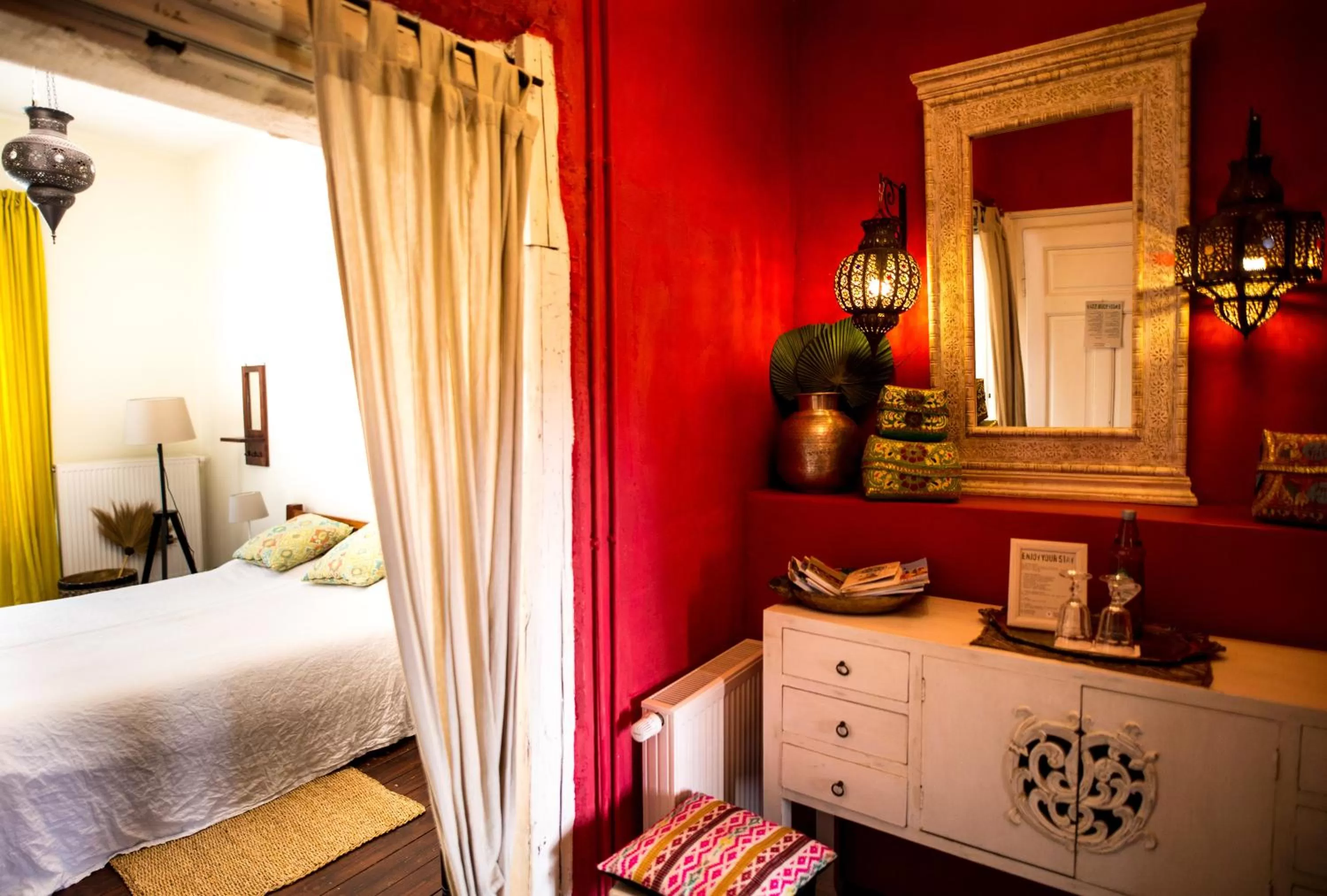 Bed in Liegen;schaft Guesthouse