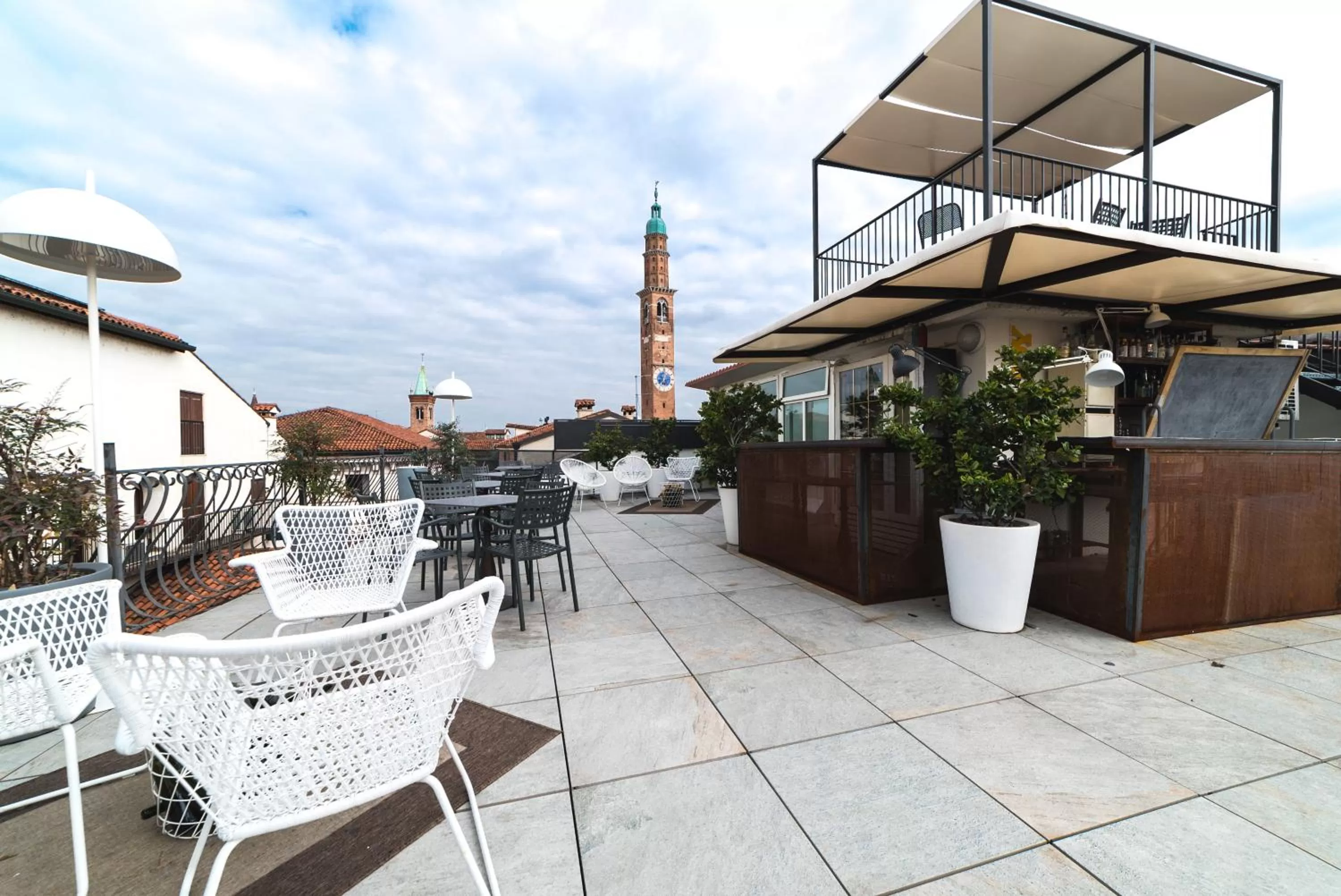 Balcony/Terrace in Antico Hotel Vicenza