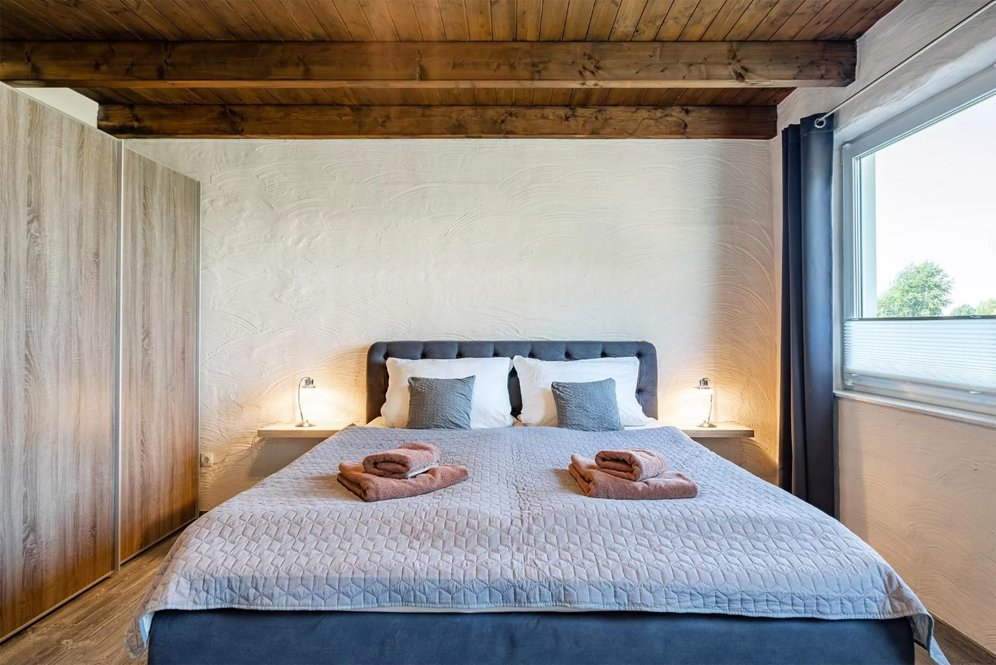 Bed in Villa Moorstern