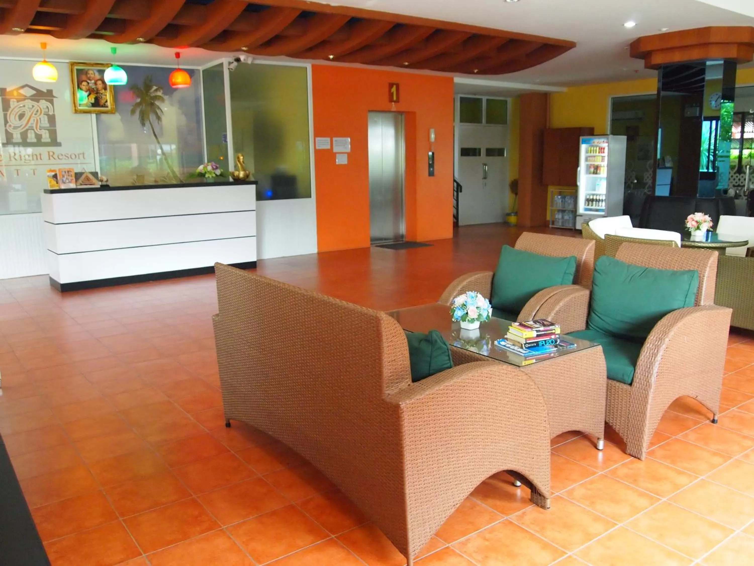 Lobby or reception in The Right Resort