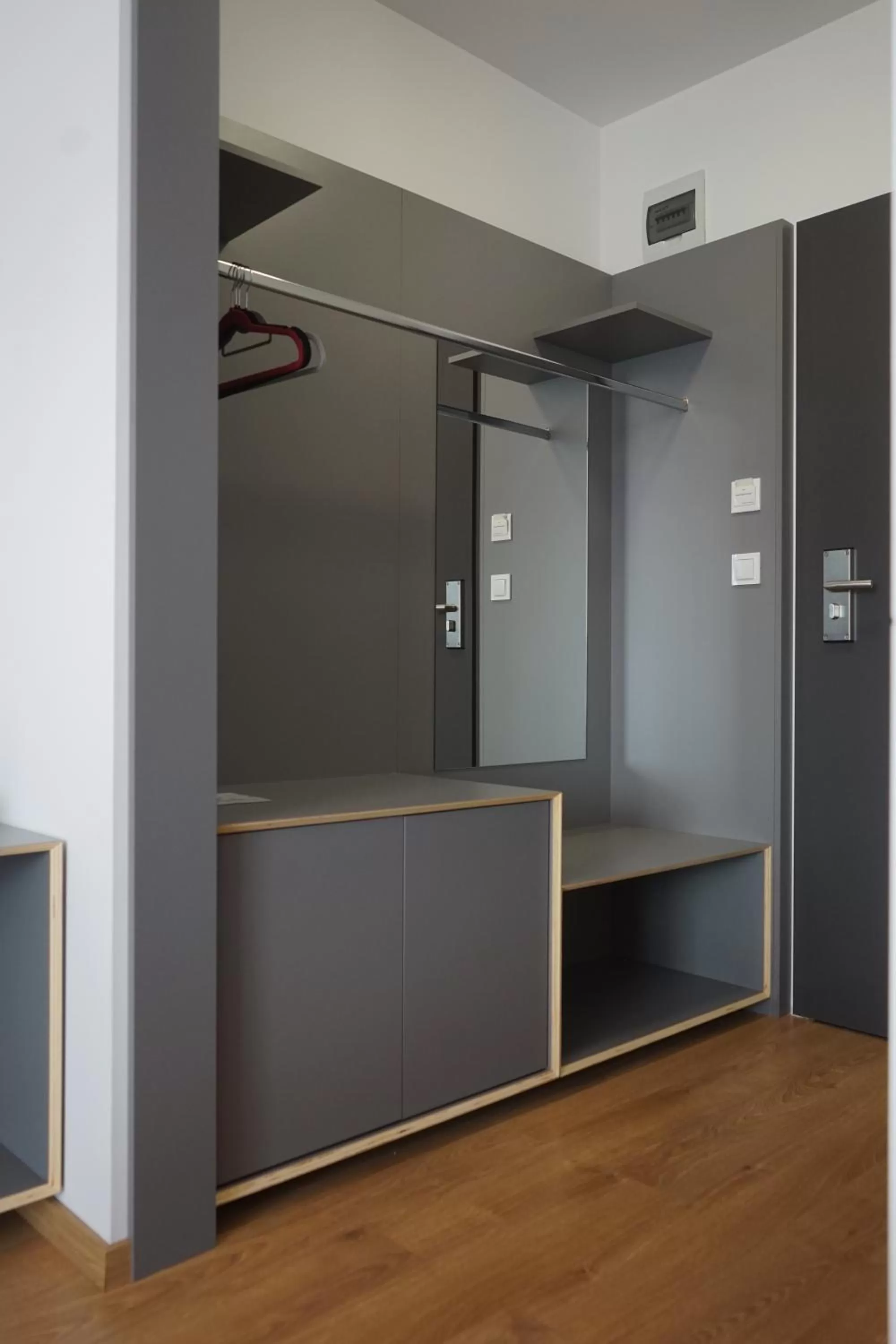 wardrobe in HOTEL Art Cafe