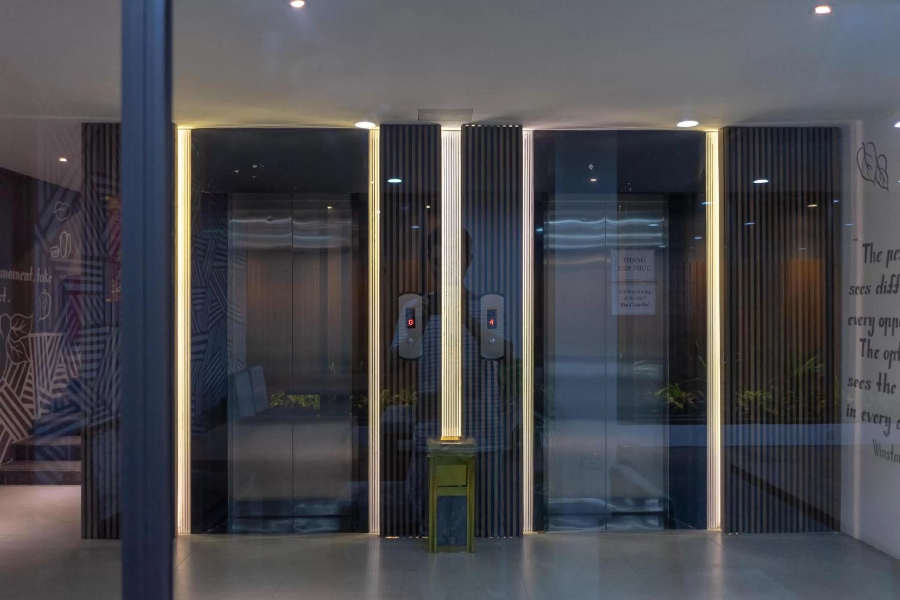 elevator in KP Hotel