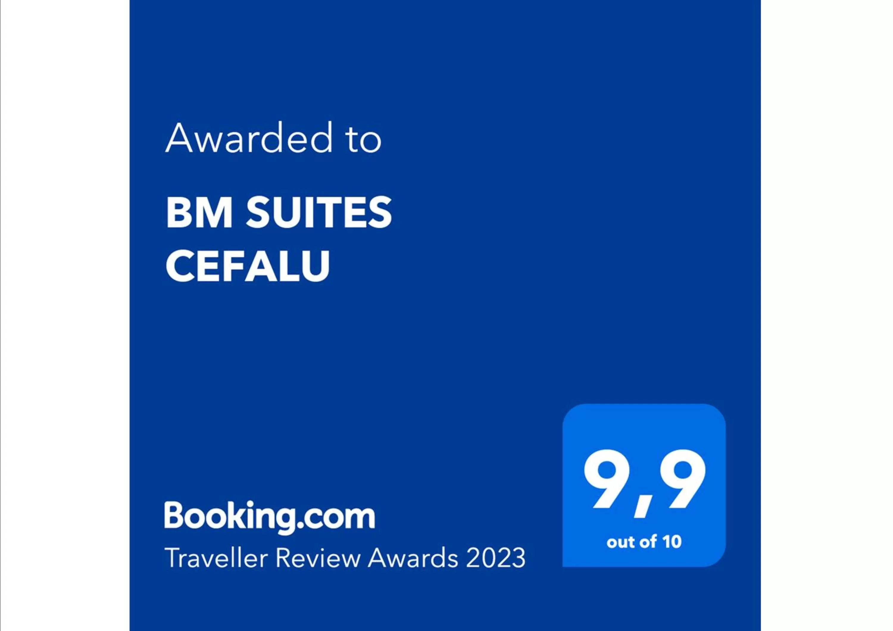 Certificate/Award in BM SUITES CEFALU