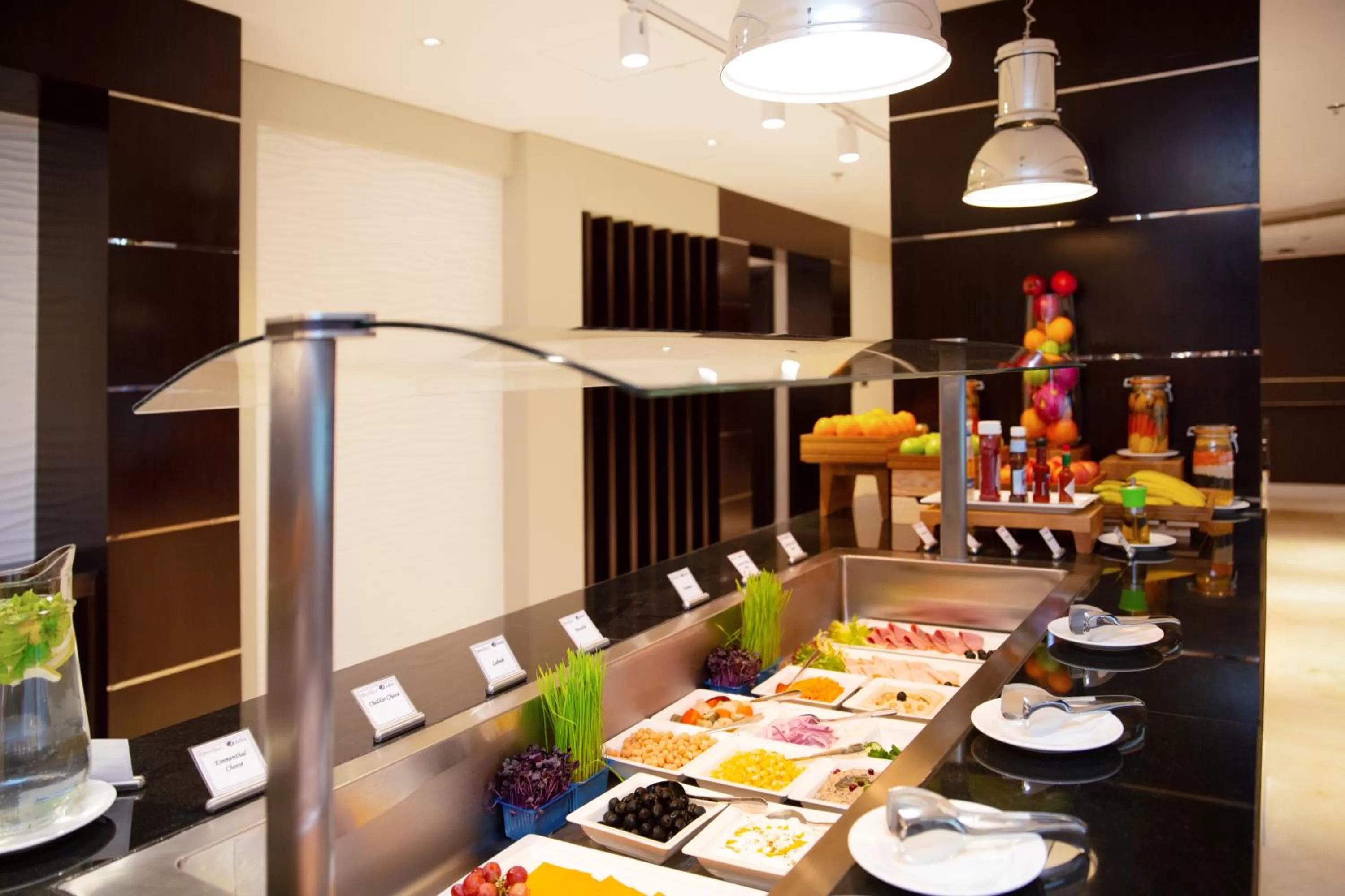 Buffet breakfast in Premier Inn Doha Airport