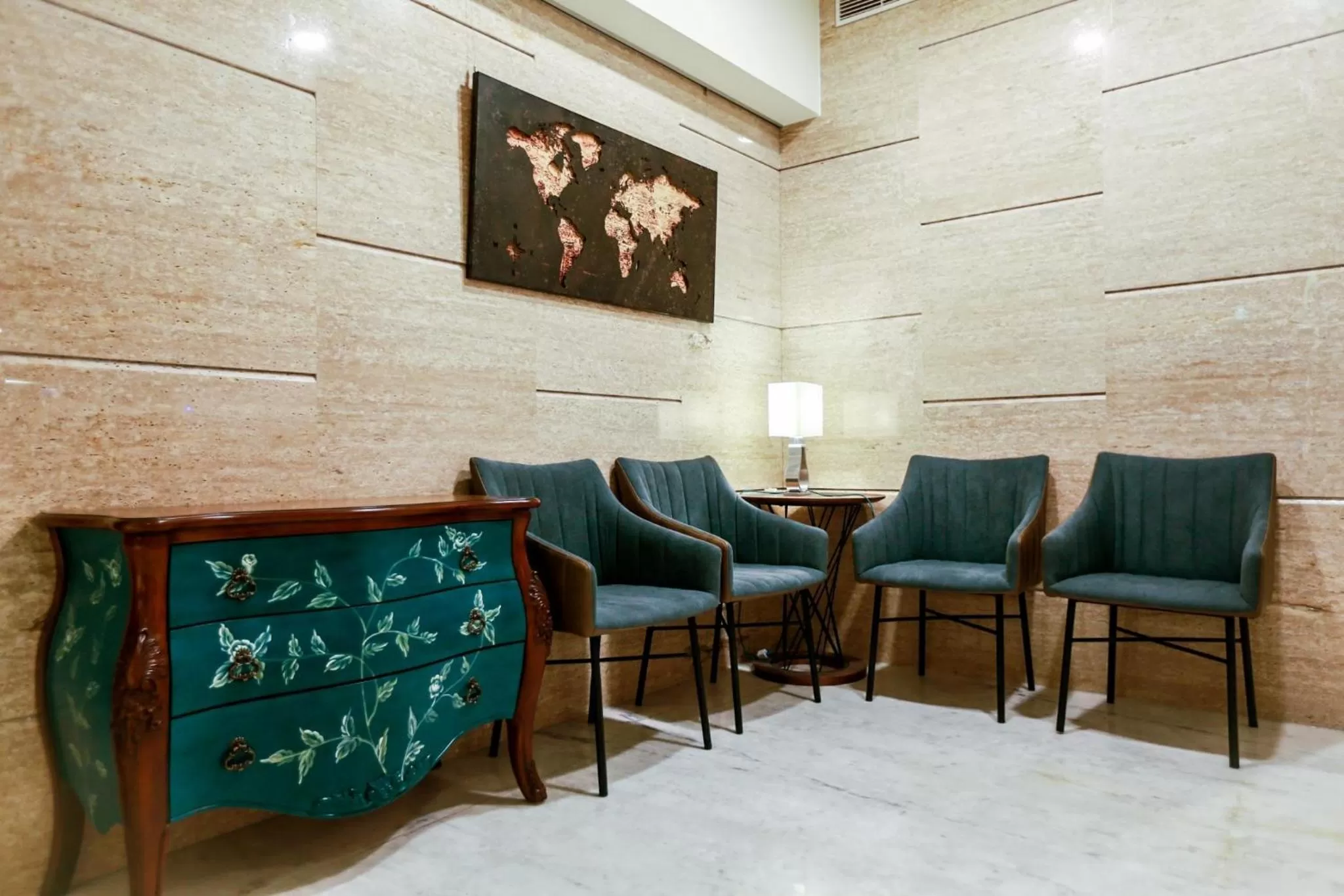 Seating area in Hotel Maple Taiwan Boulevard