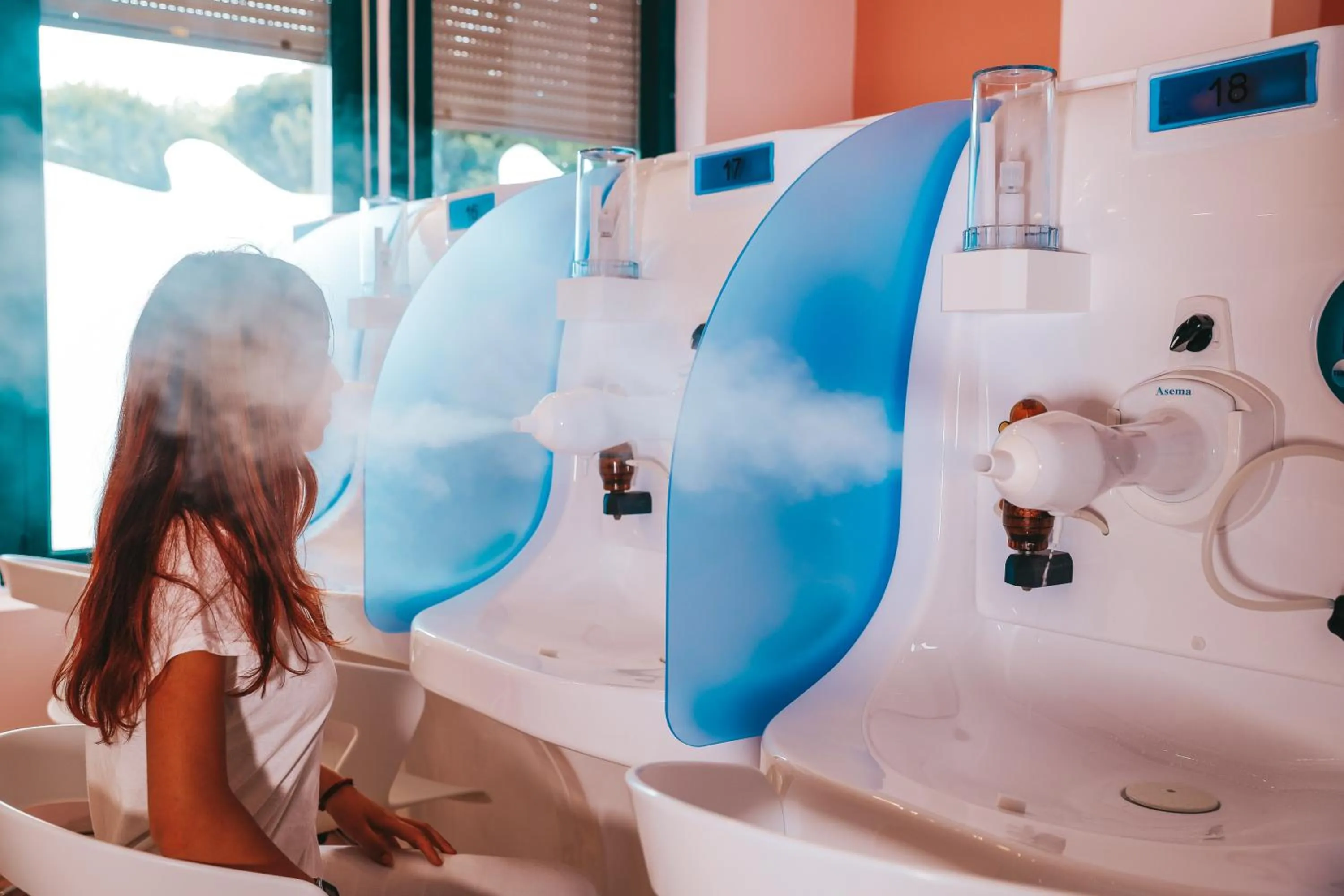 Hot Spring Bath in Hotel Dante Family Spa Resort