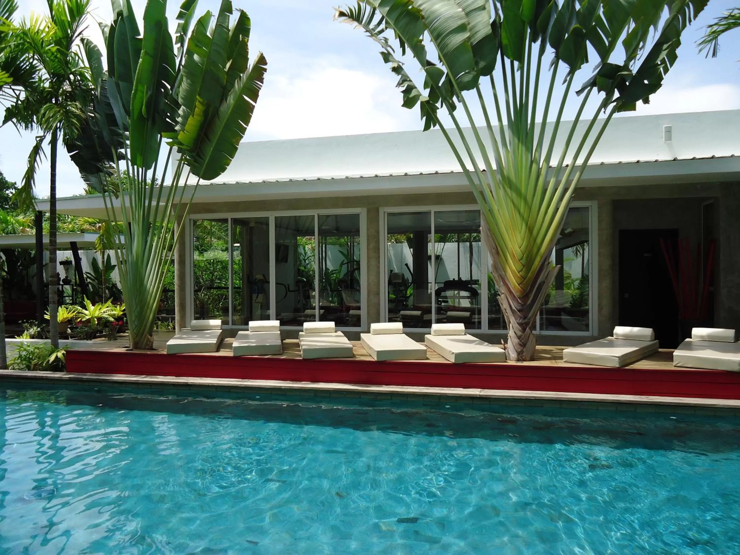 Swimming pool in MEN's Resort & Spa (Gay Hotel)