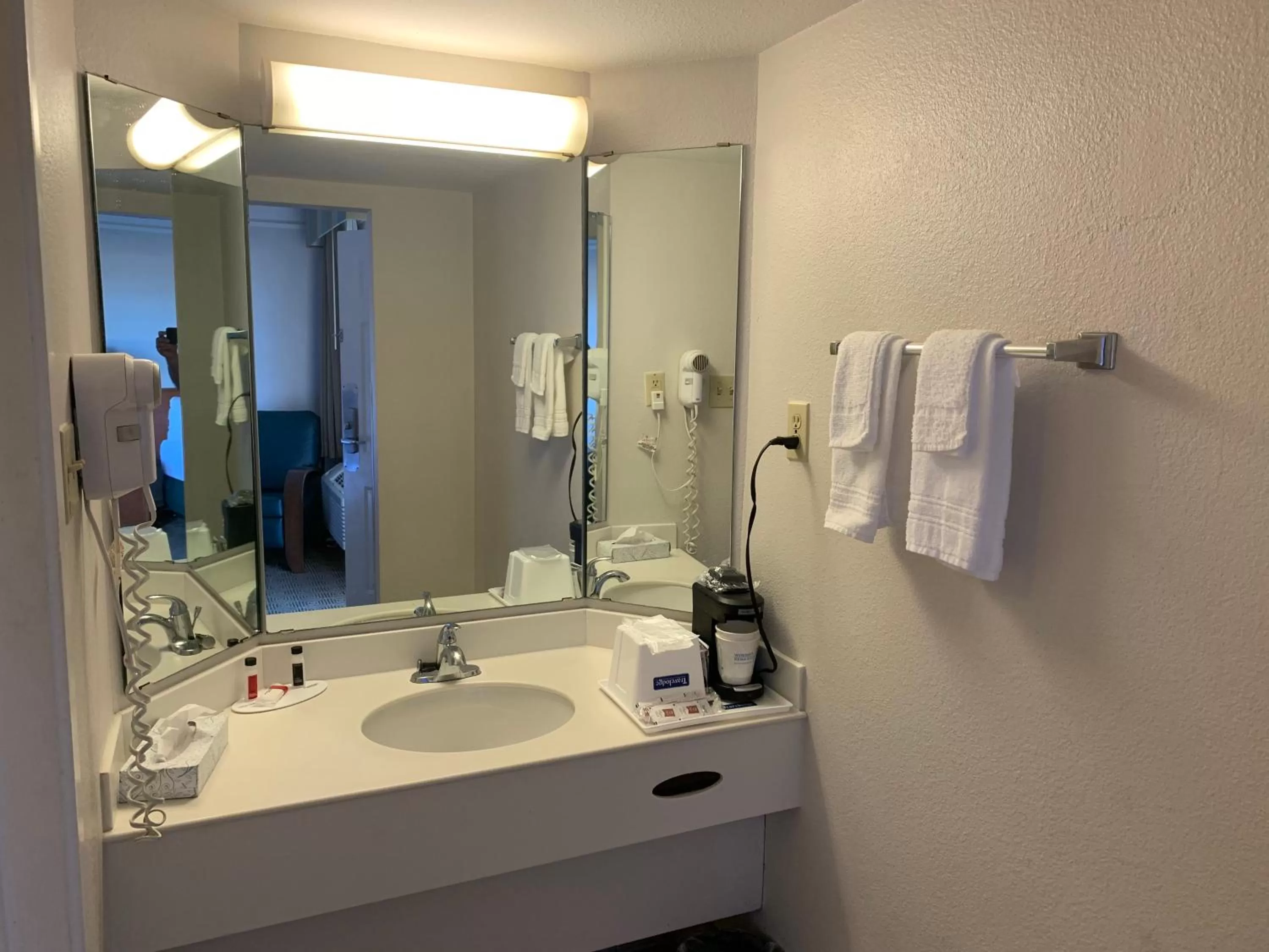 Bathroom in Travelodge by Wyndham Tuscaloosa