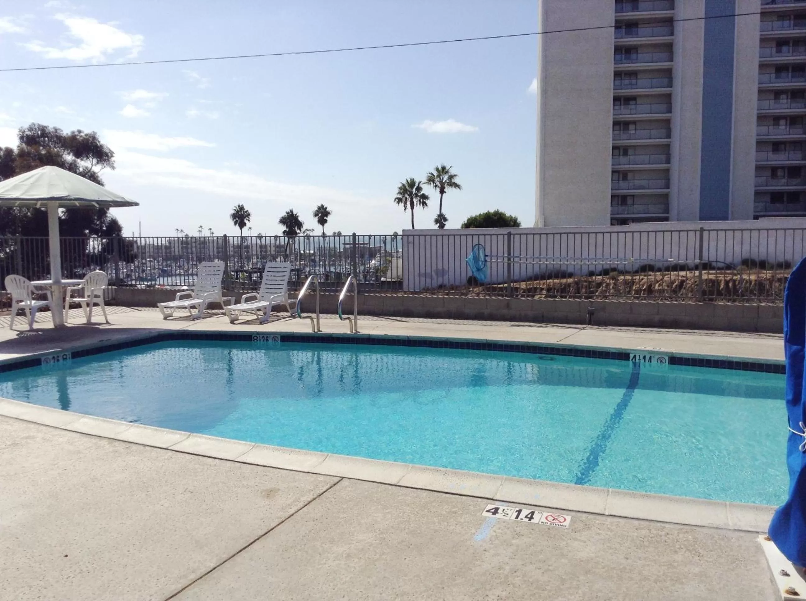 Swimming pool in Days Inn by Wyndham Oceanside
