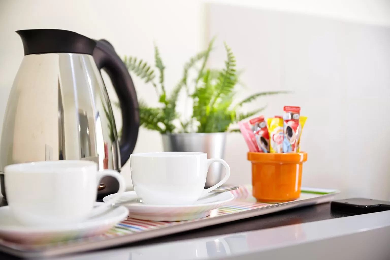 Coffee/tea facilities in The Plimplace Hotel
