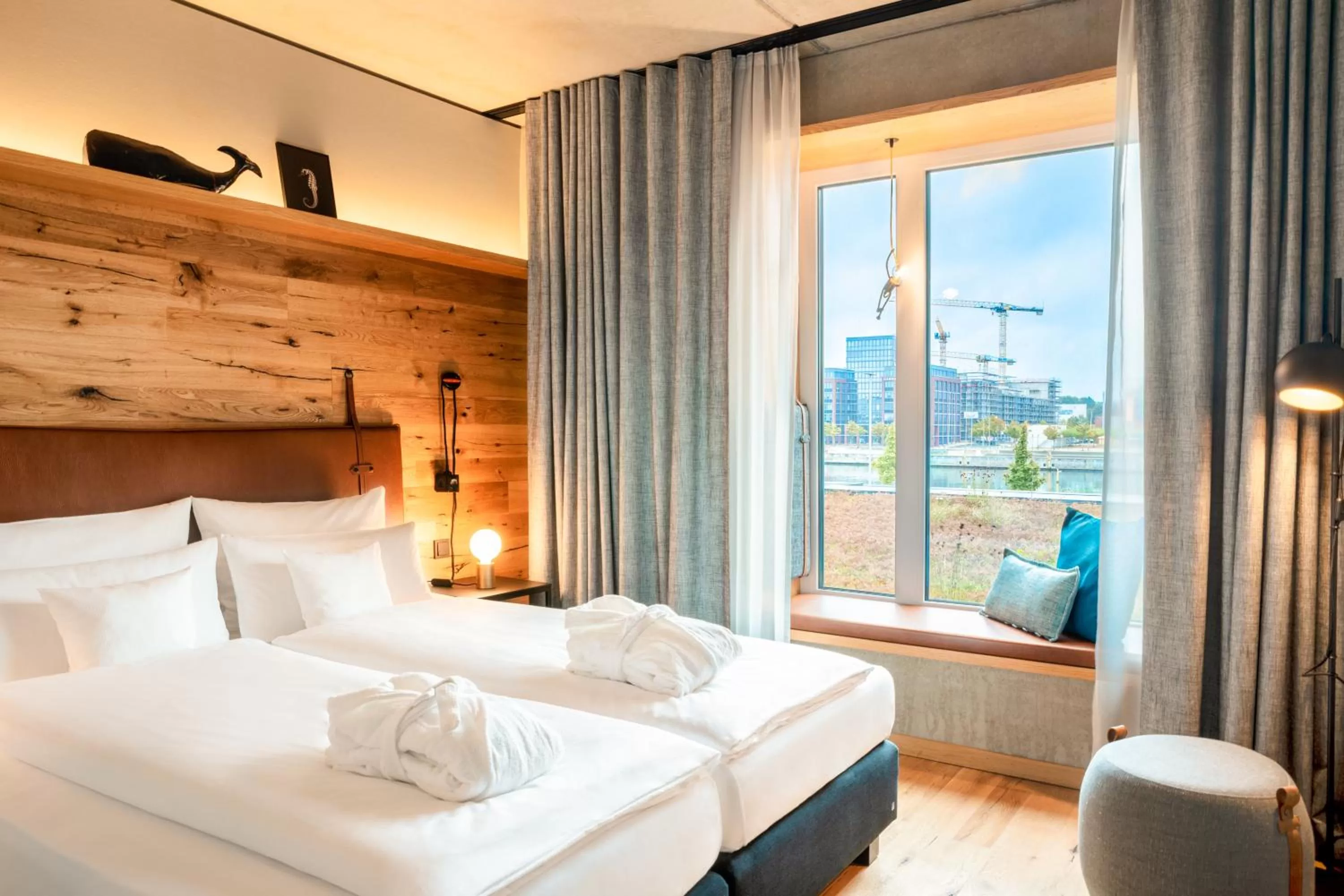 View (from property/room), Bed in Me and All Hotel Kiel, by Hyatt