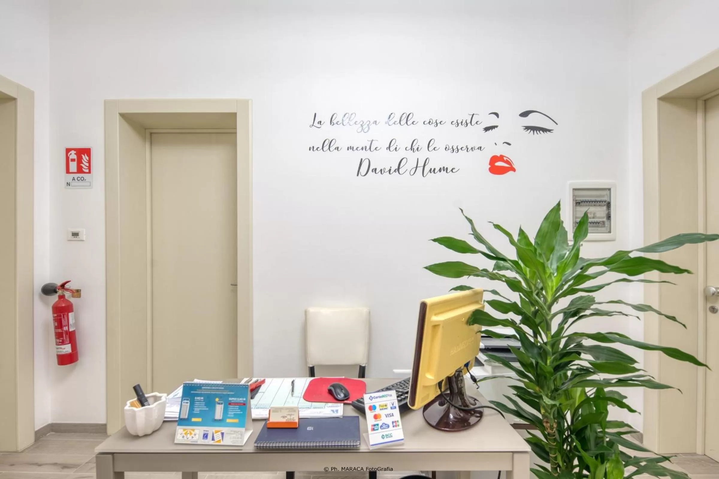 Lobby or reception in B&B Gianmarti Suite