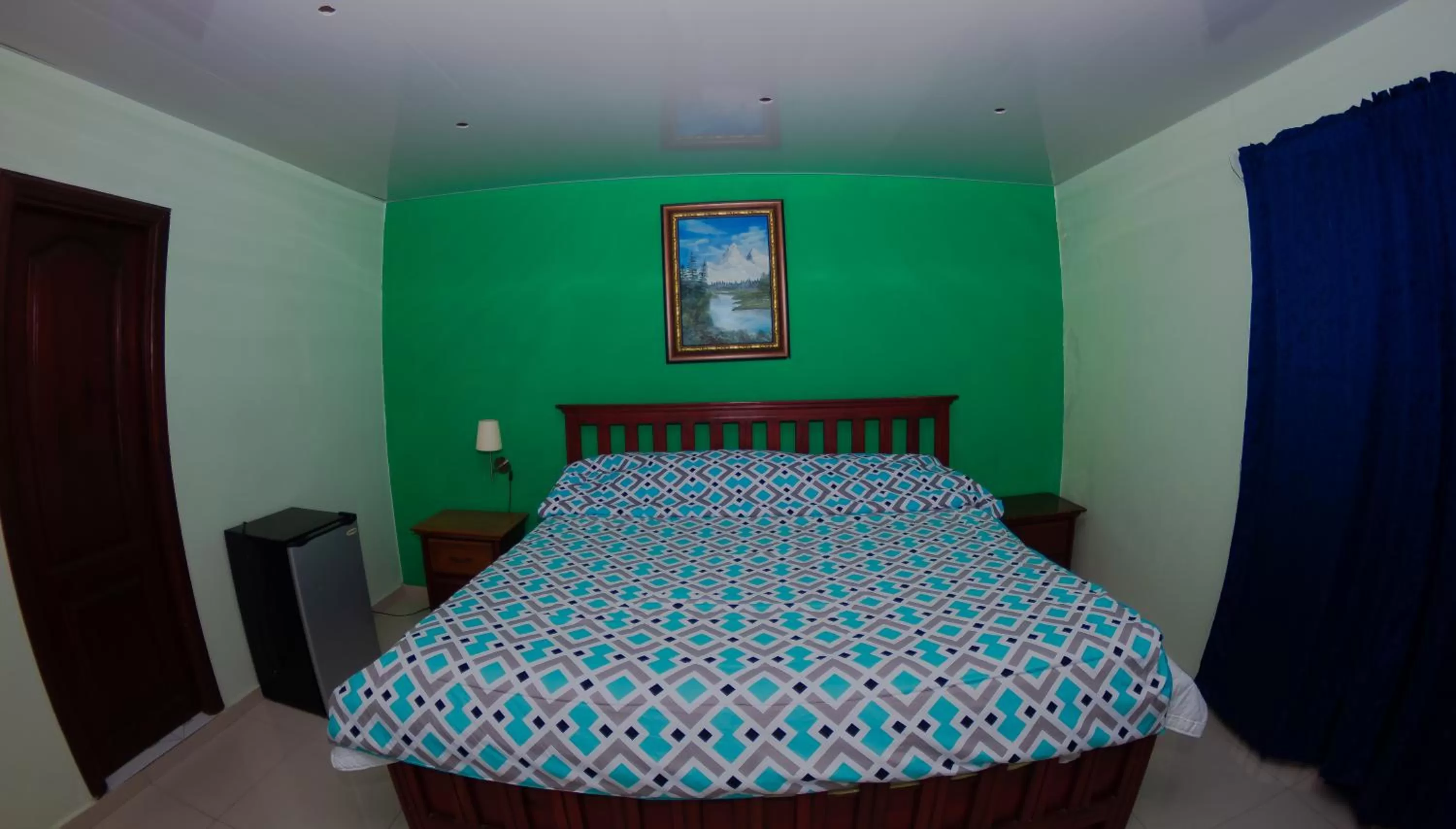 Bed in Hotel Renacer