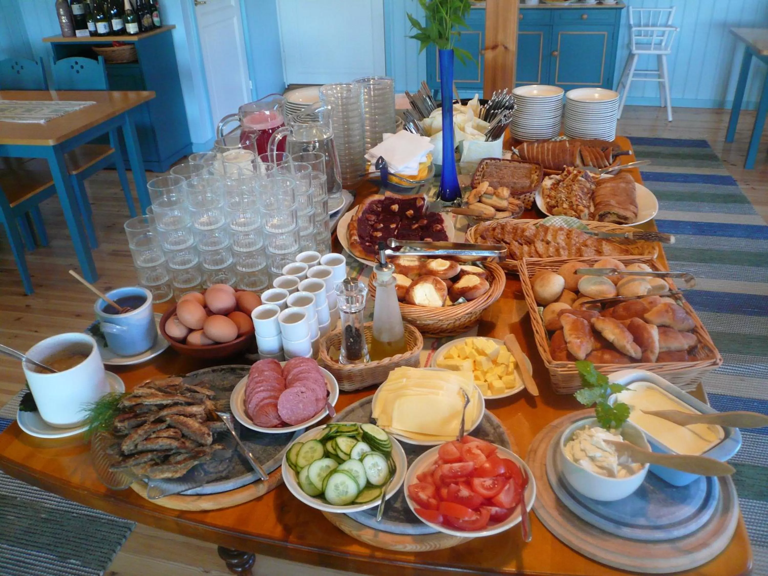 Food in B&B Lomamokkila