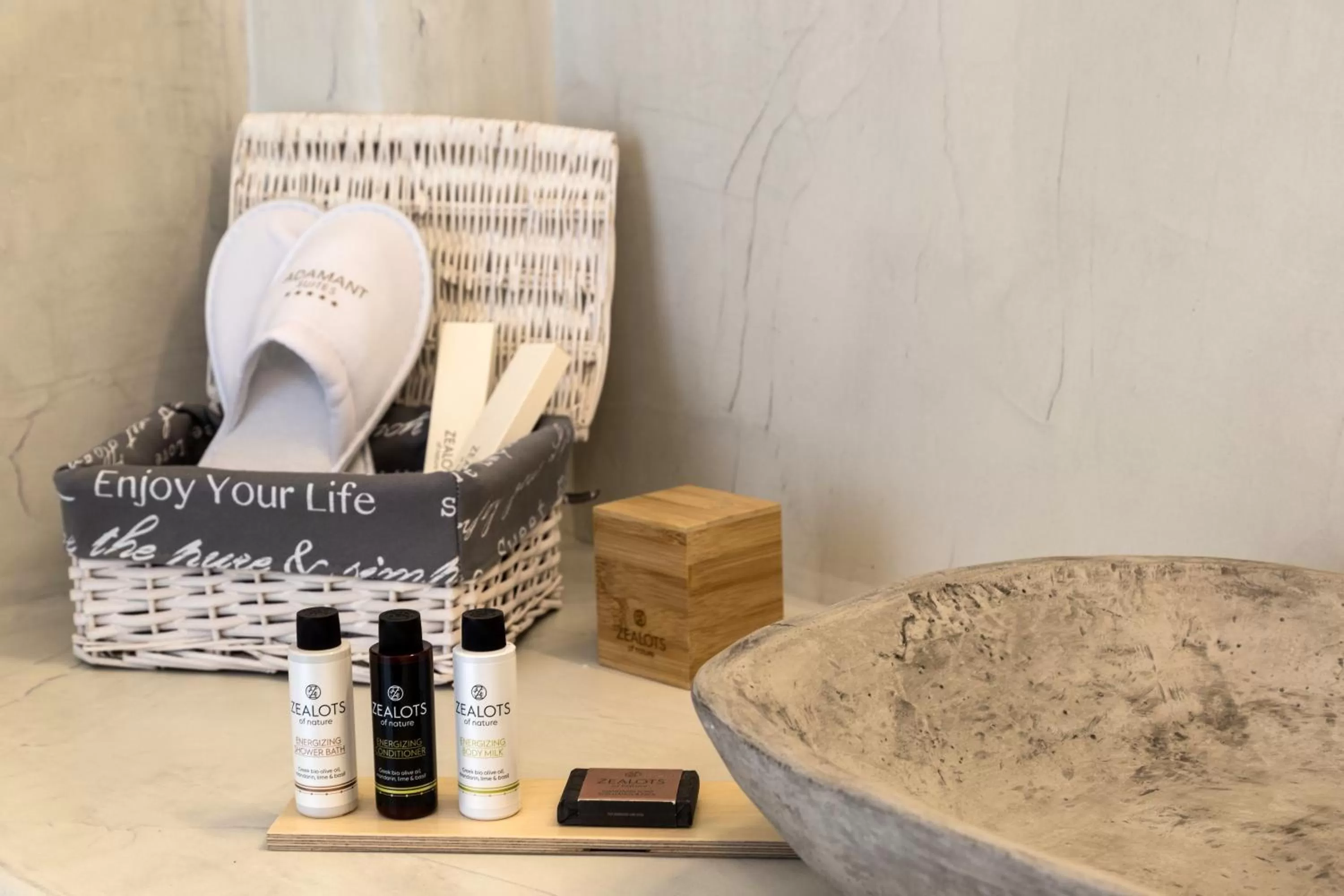 Bathroom in Adamant Suites