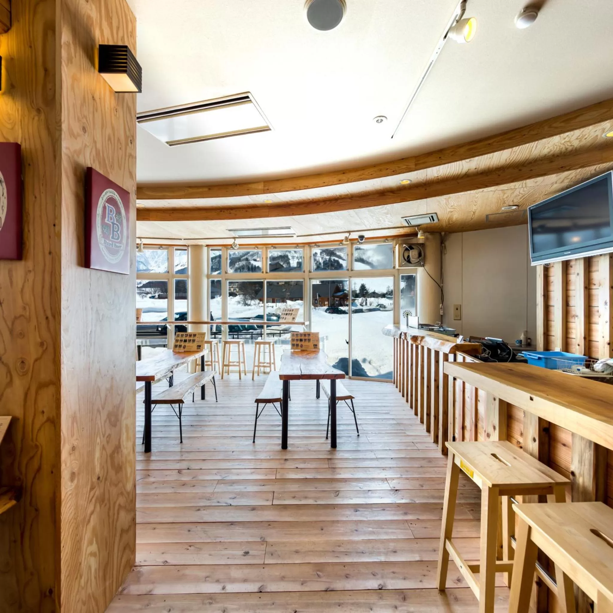 Food and drinks in Hakuba Panorama Hotel