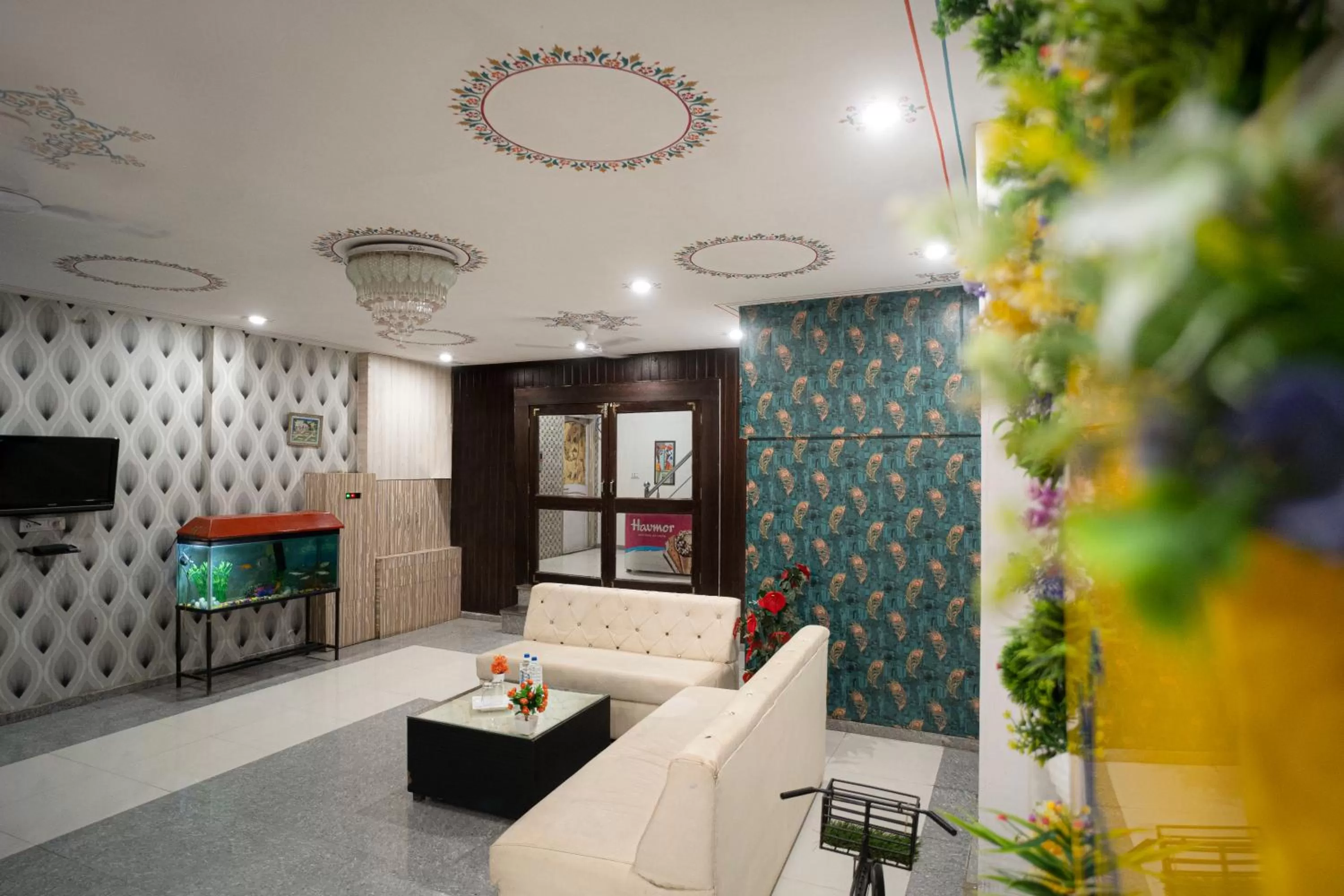 Lobby or reception in Tripli Hotels Arunoday Palace