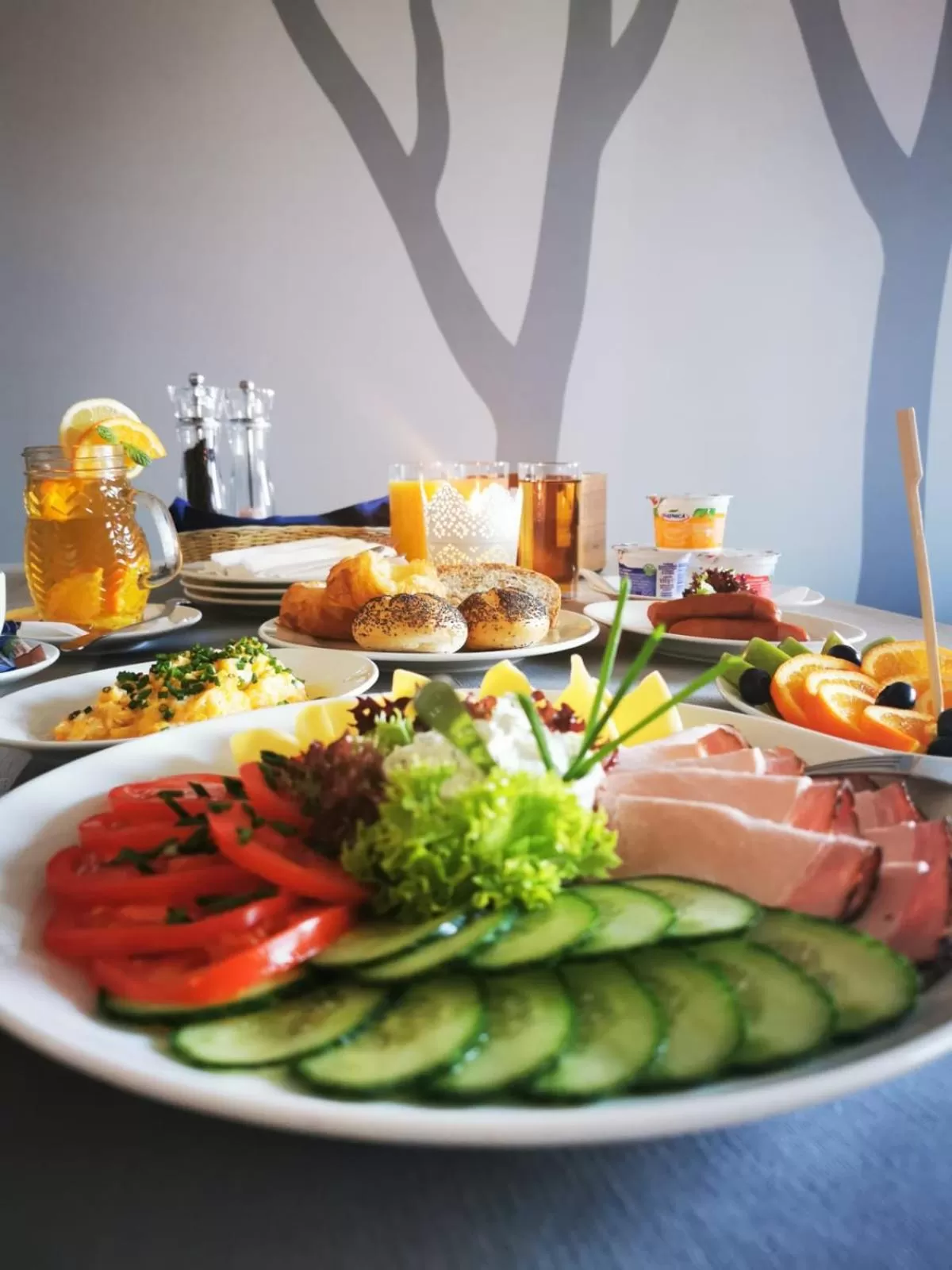 Food and drinks in Hotel Restauracja Piwnica Rycerska