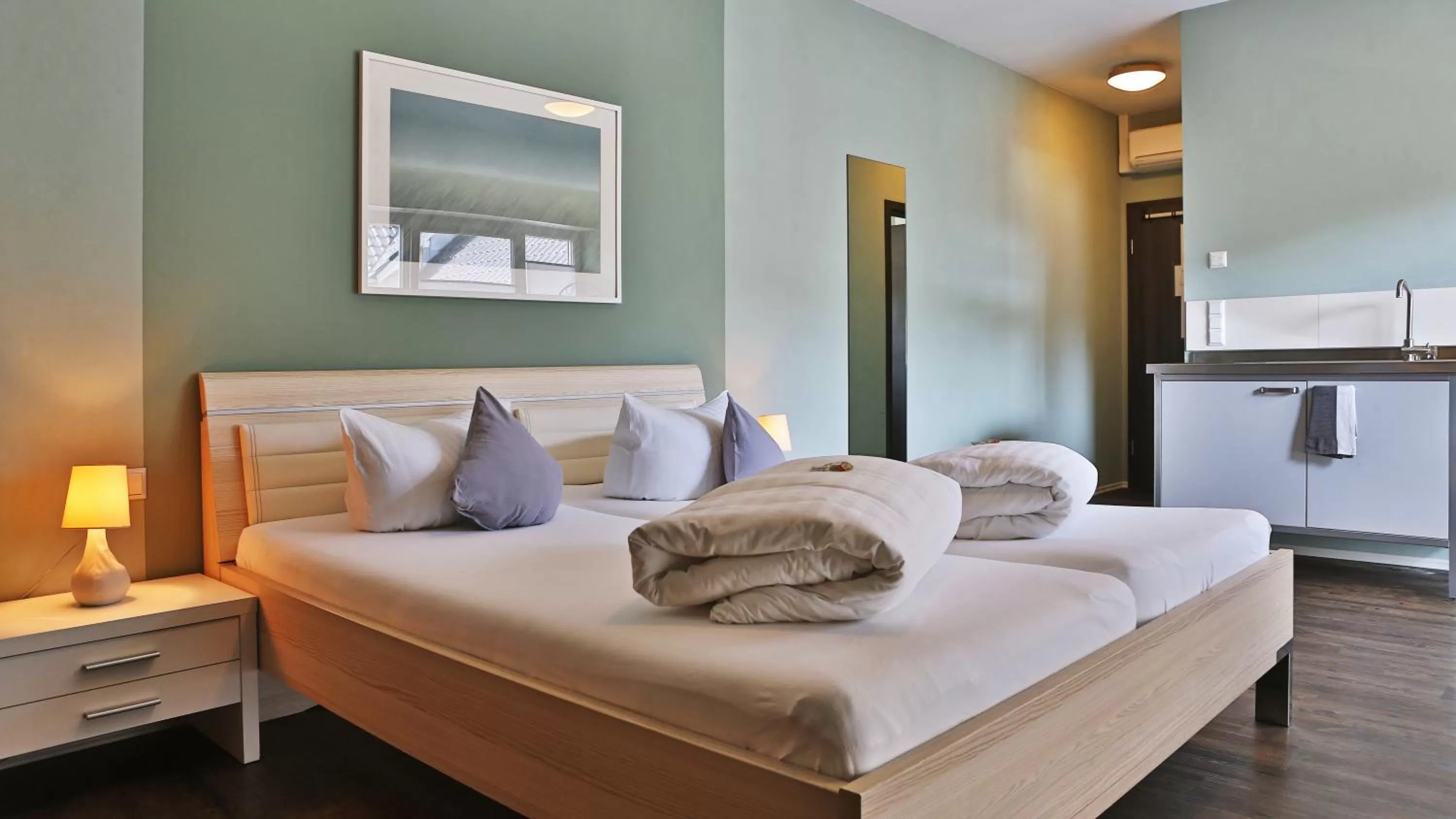 Photo of the whole room, Bed in Burgers Hotel