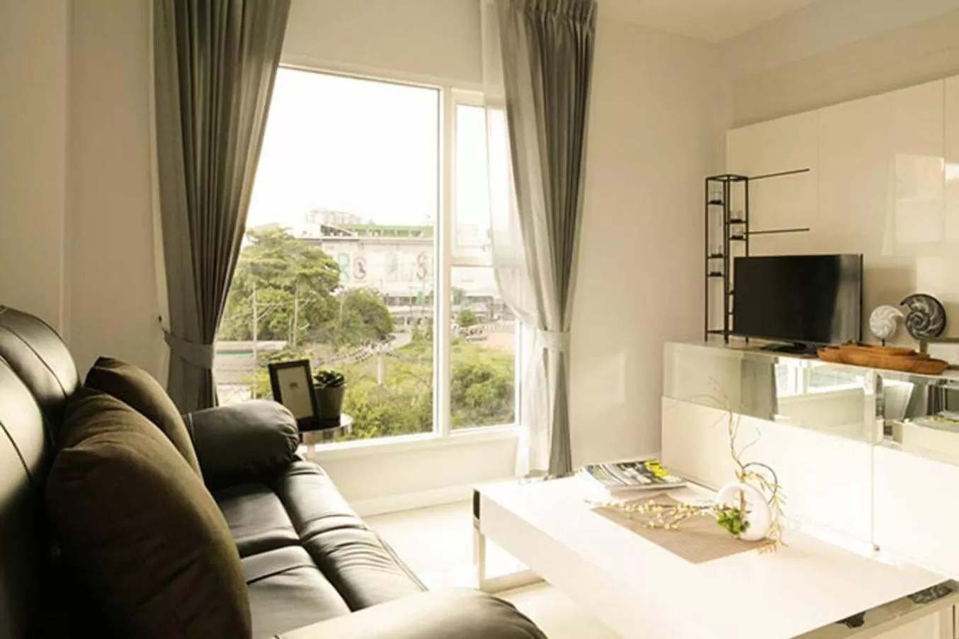 Living room in The Sriracha Residence