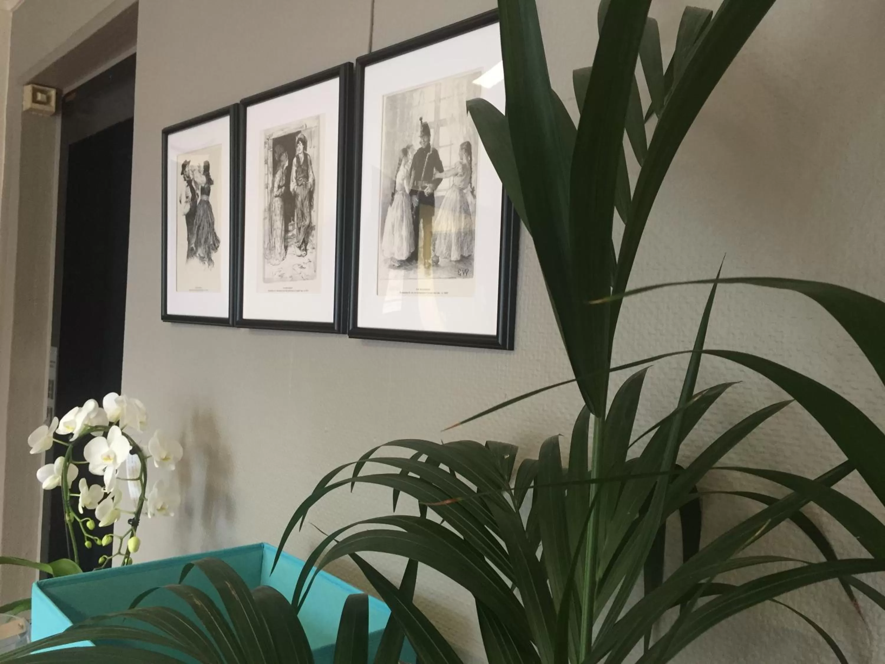 Decorative detail in Kongsvinger Budget Hotel