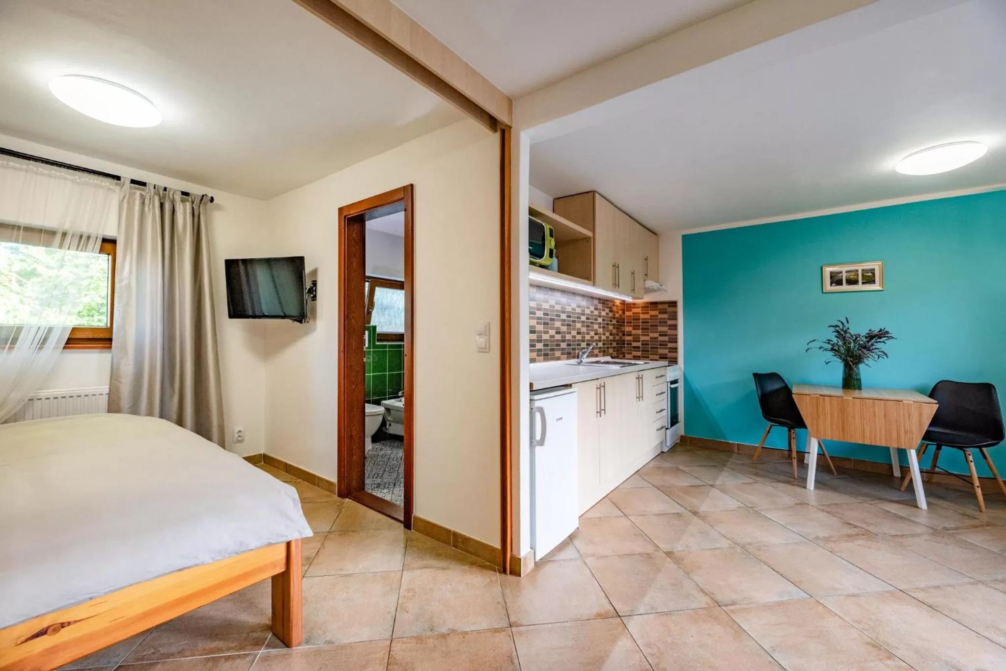 Kitchen or kitchenette in bergRESORT apartments