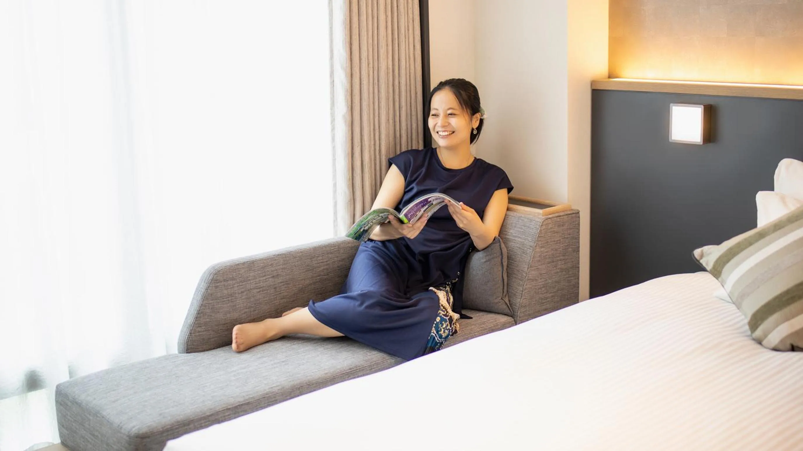 Bed in JR-East Hotel Mets Yokohama