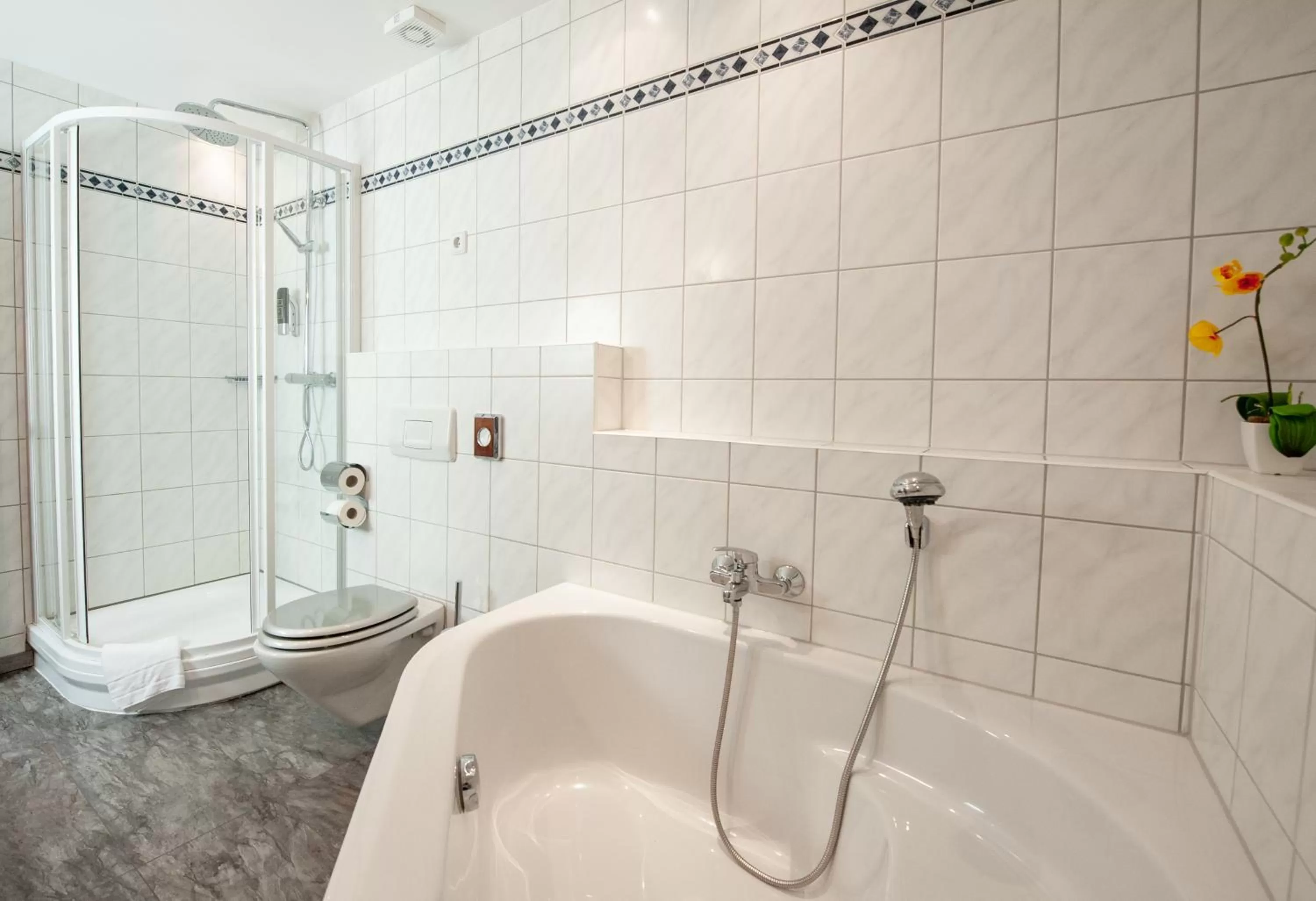 Bathroom in Hotel Blüchertal