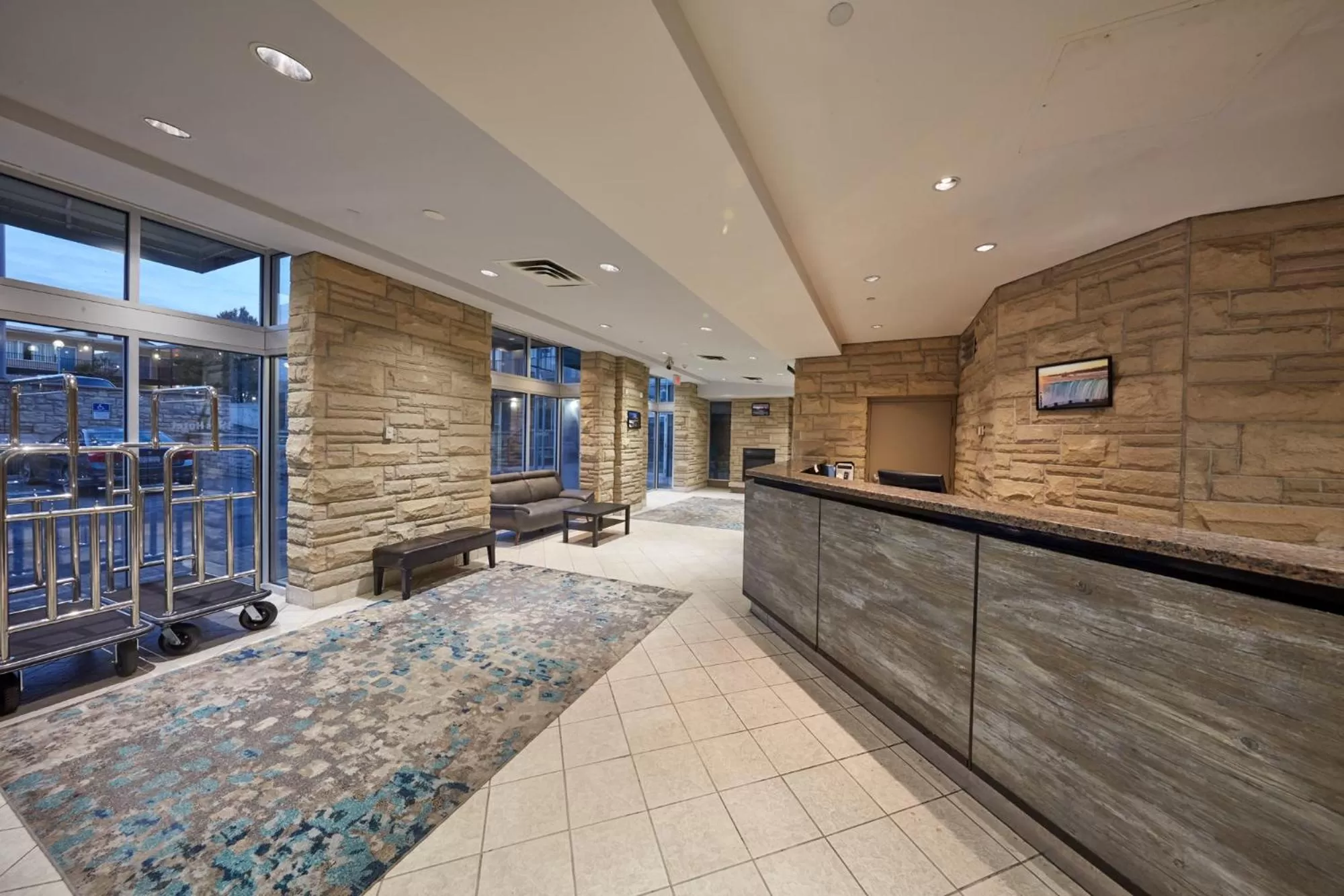 Lobby or reception in The Falls Hotel & Inn