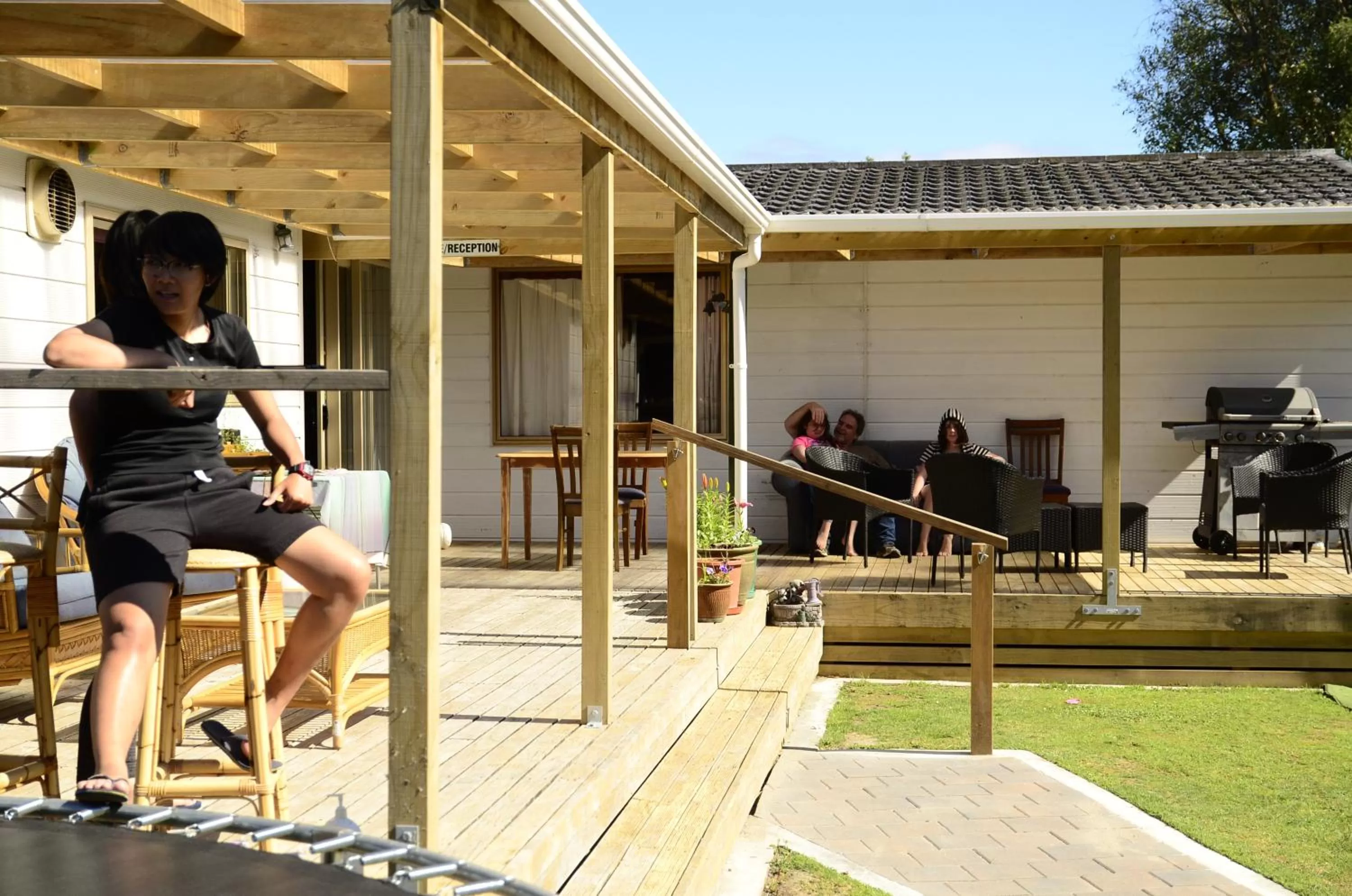 Balcony/Terrace in Tony's Lodge