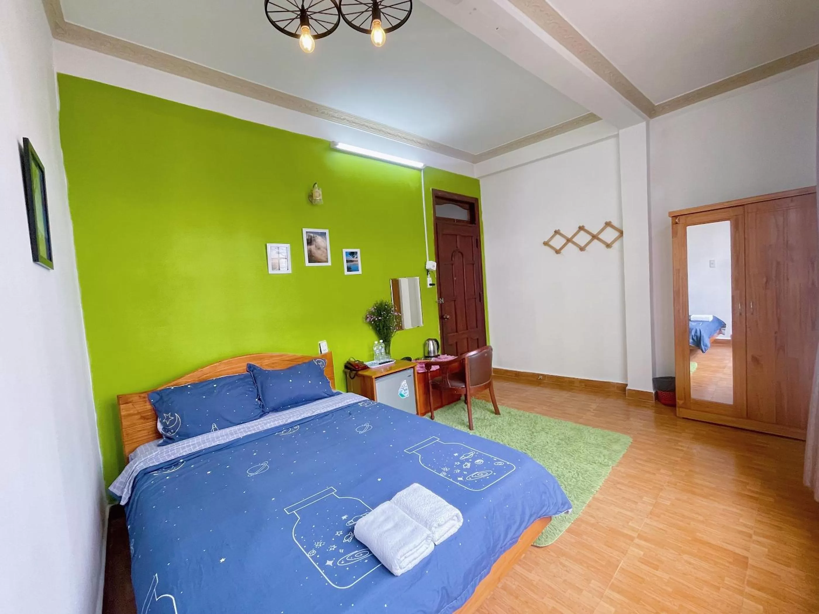 Bed in Anh Hào Hotel