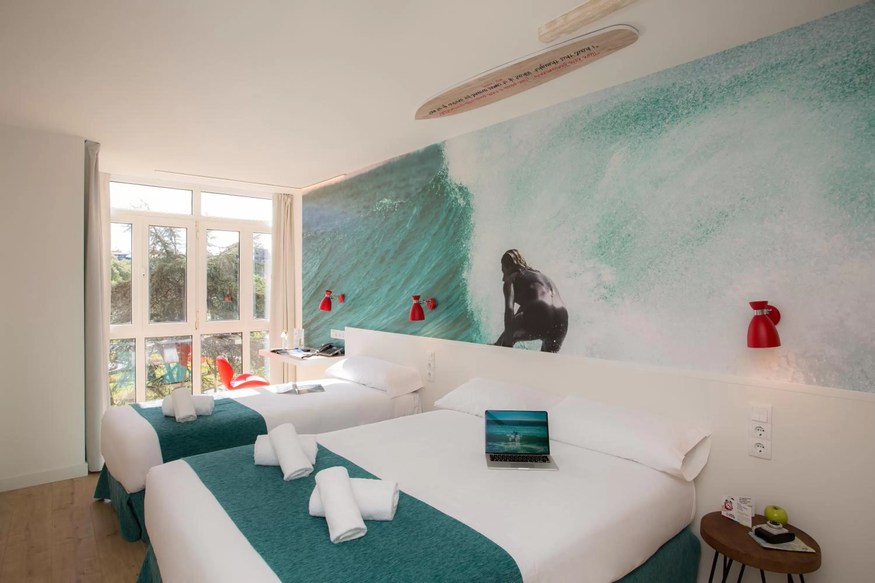 Photo of the whole room, Bed in Casual de las Olas San Sebastián