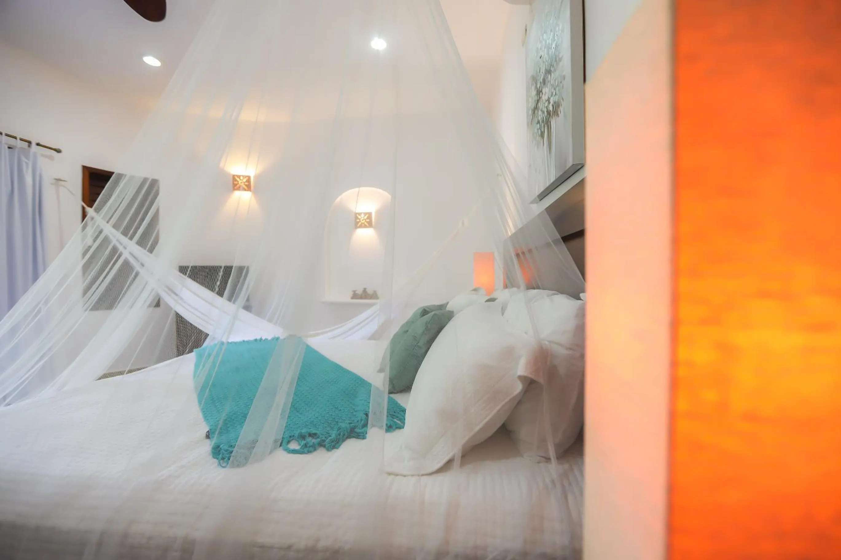 junior Suite Room with King bed with Hot Tub in Mayan Secret Hotel Boutique