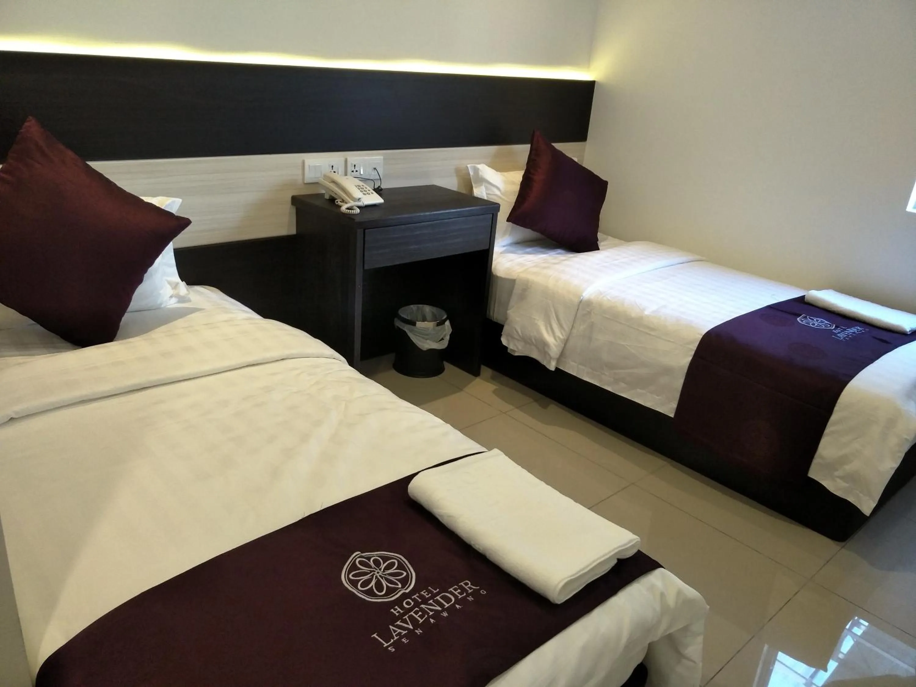 Photo of the whole room, Bed in Hotel Lavender Senawang
