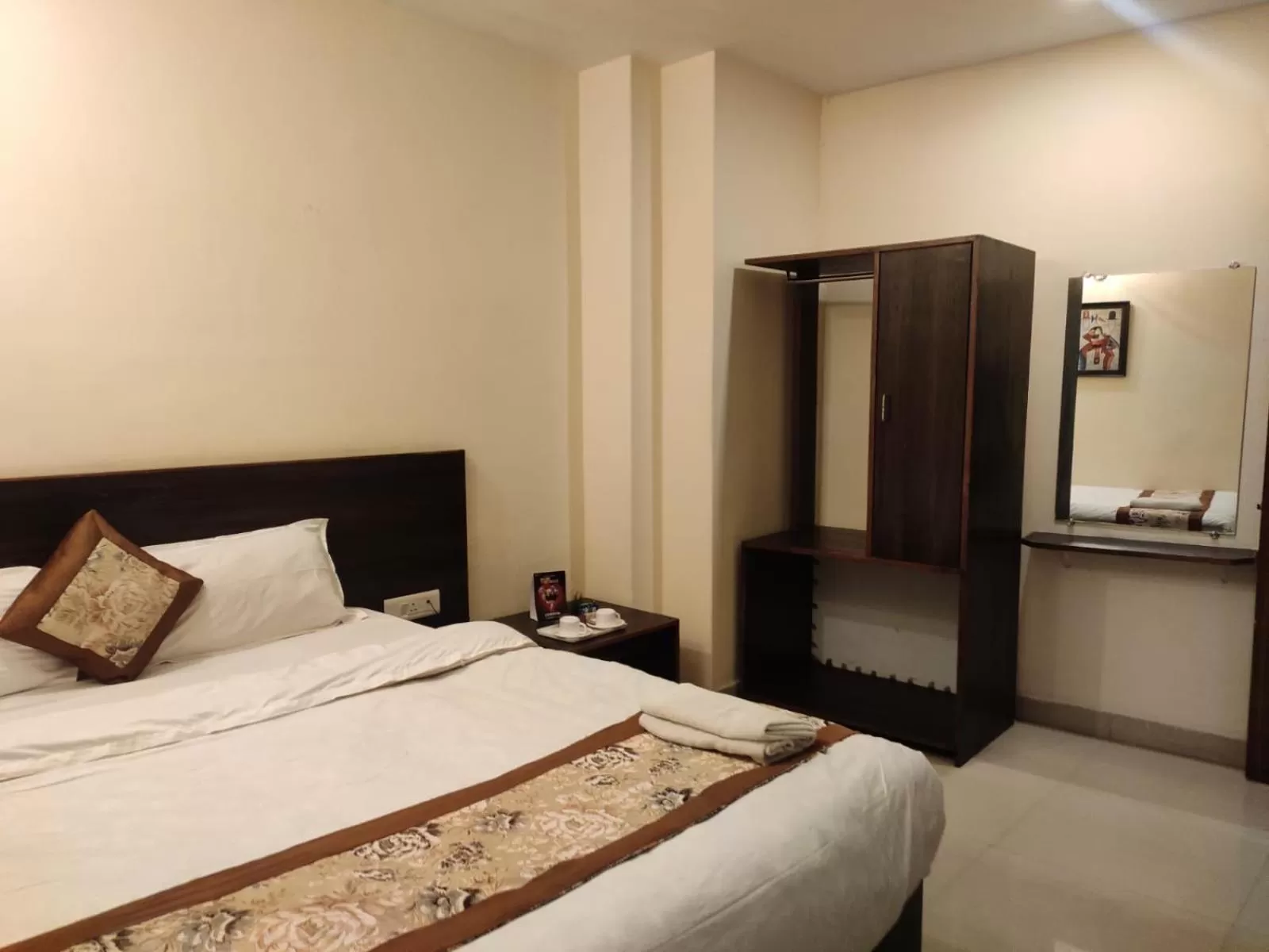 Bed in Hotel The Narayani Continental