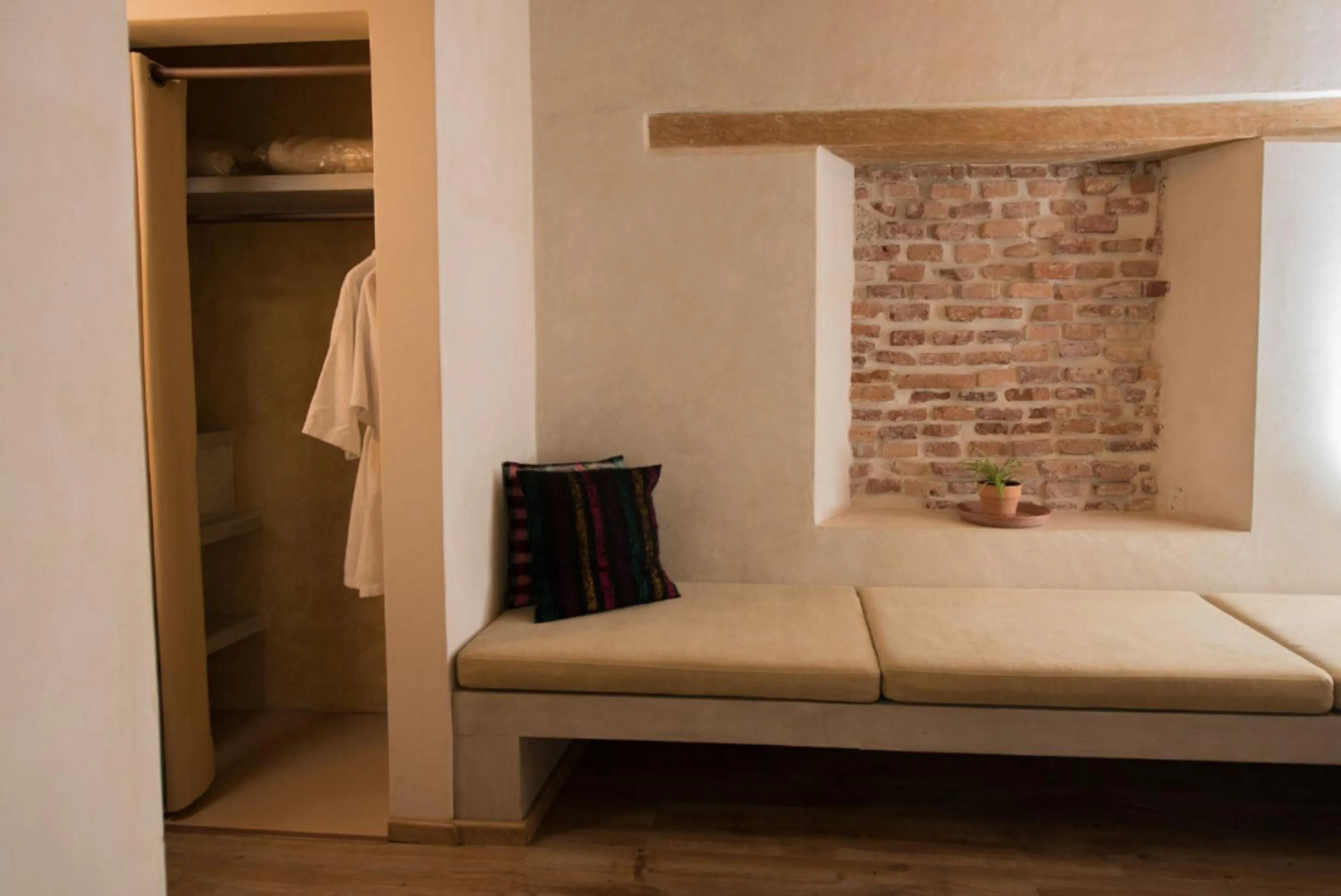 Living room, Bed in Casa Lum