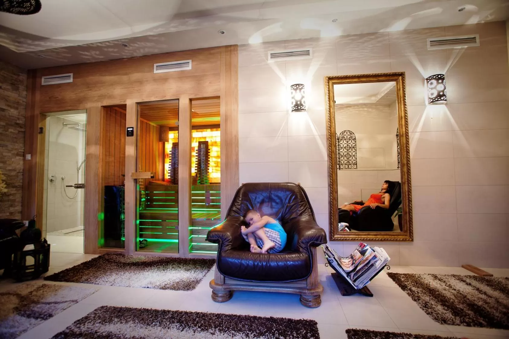 Spa and wellness centre/facilities, Seating Area in Casablanca Panzió