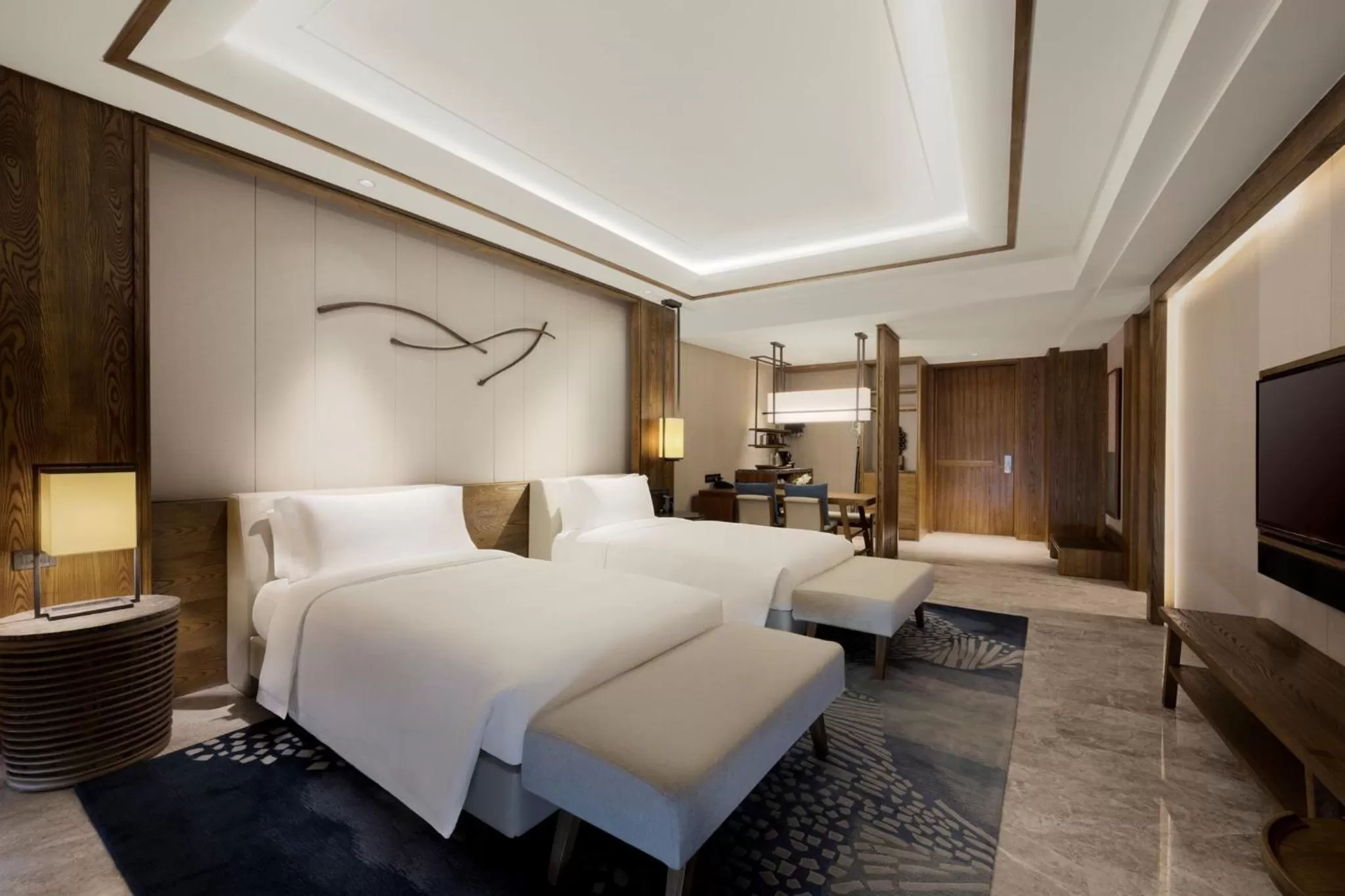 Photo of the whole room, Bed in InterContinental Sanya Haitang Bay Resort by IHG