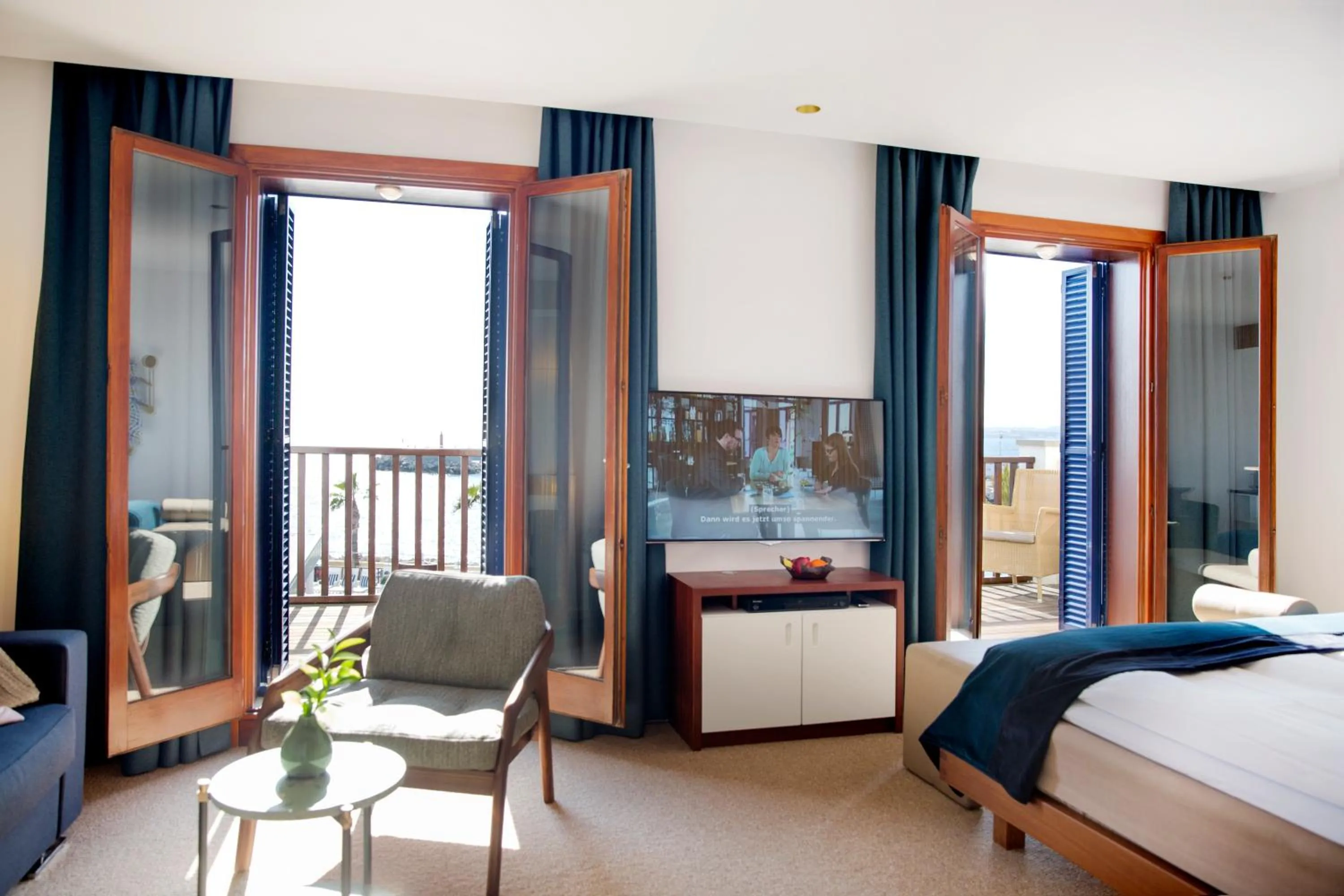 Photo of the whole room, Bed in Portixol Hotel & Restaurant