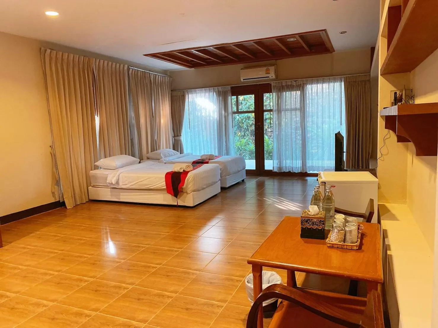 Photo of the whole room, Bed in Sasidara Resort Nan