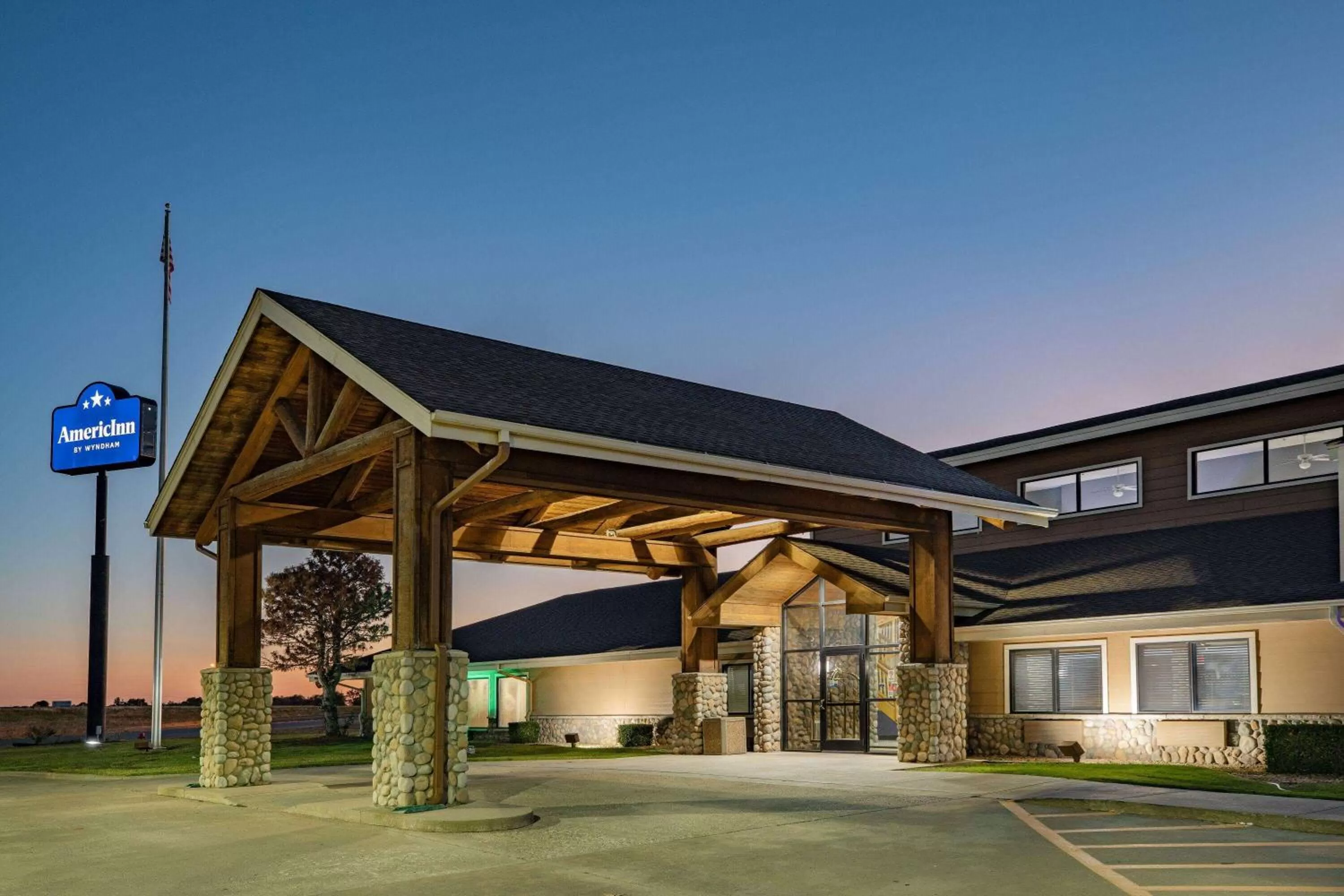 Property building in AmericInn by Wyndham Sayre